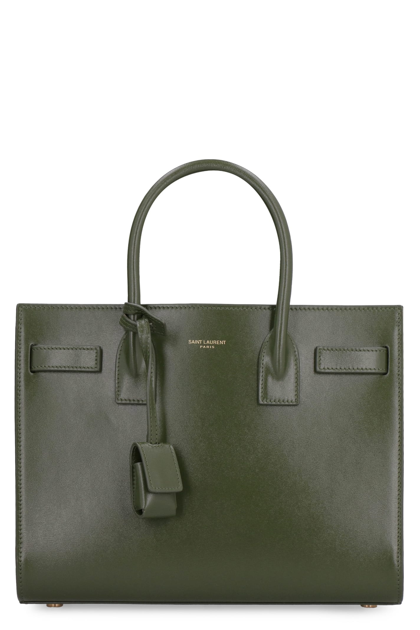 Saint Laurent Sac De Jour Leather Mini Handbag