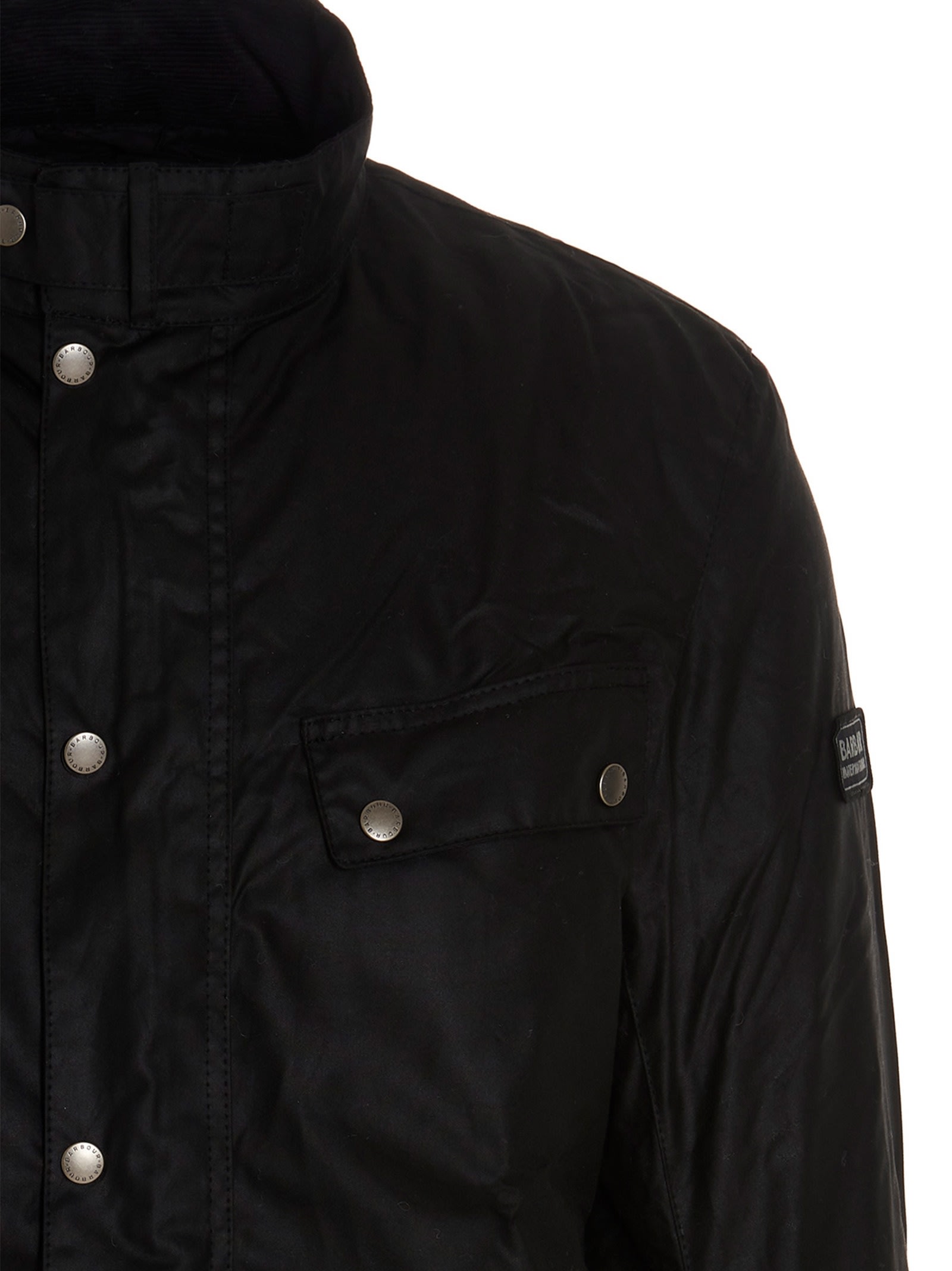 Shop Barbour Duke Jacket In Black