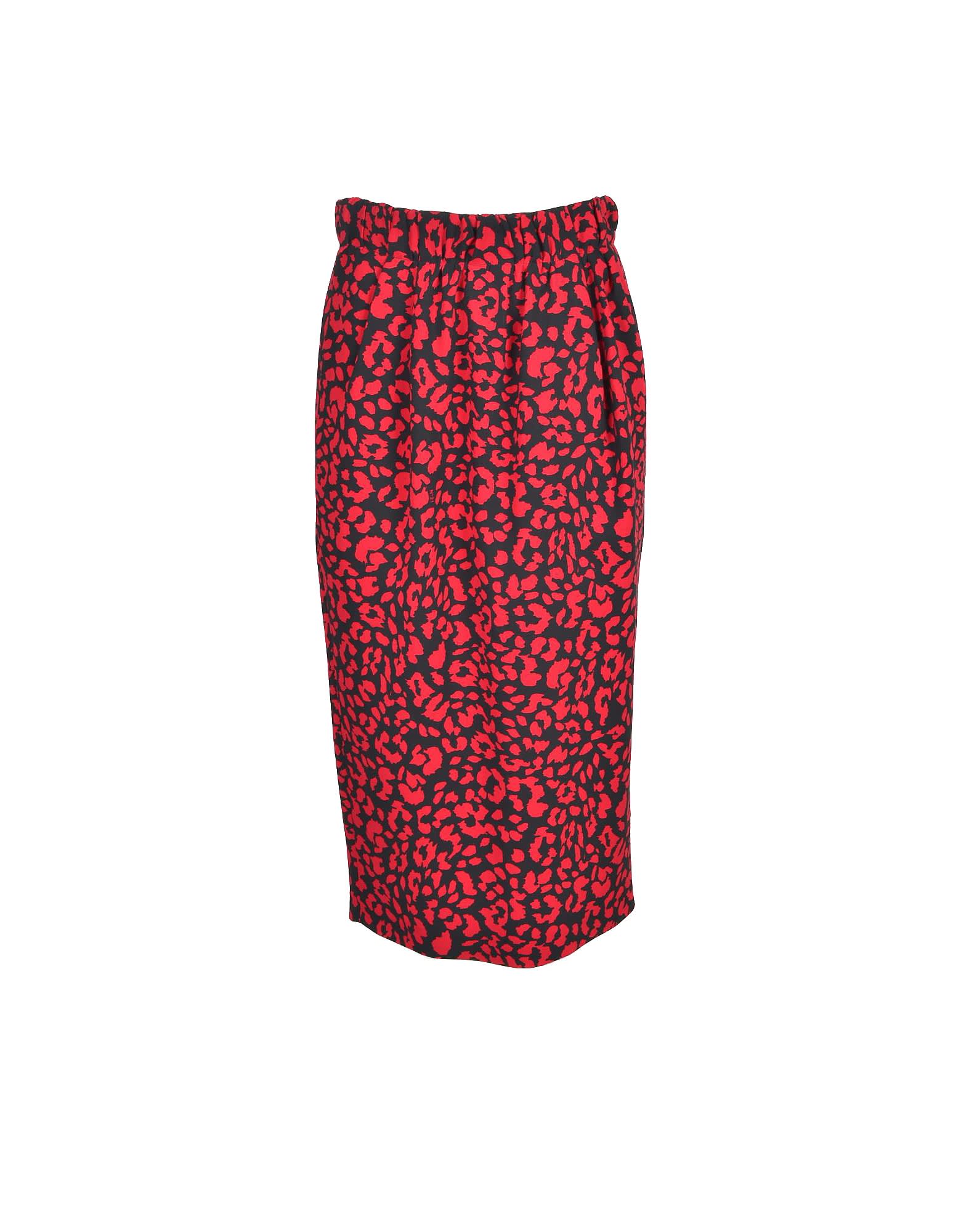 N.21 N°21 Womens Black Red Skirt