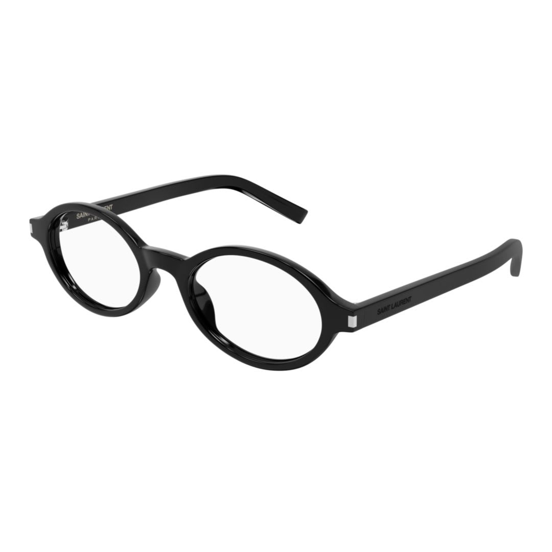 Saint Laurent Sl 751 Jeanne Opt-001 Black-black-transparent In Black-black-transparent