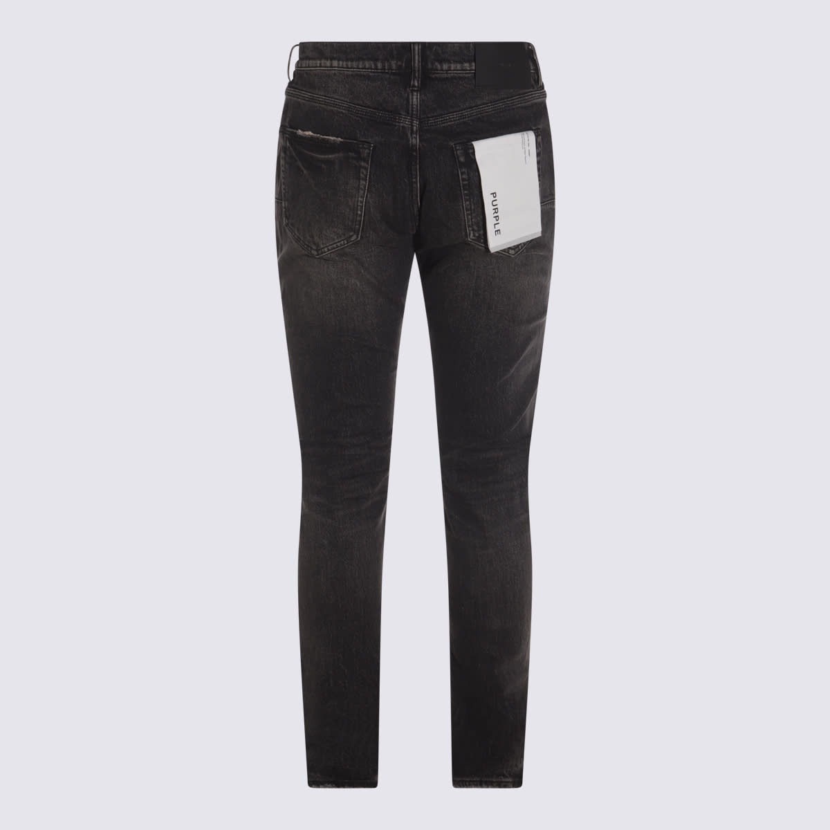 Purple Brand Dark Grey Skinny Tinted Jeans