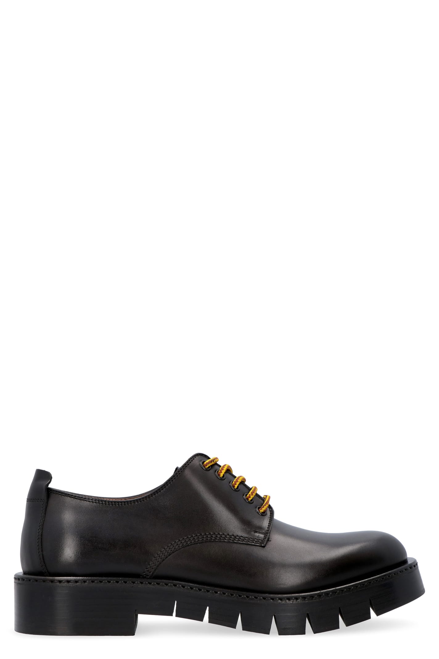 Salvatore Ferragamo Rudy Leather Lace-up Shoes