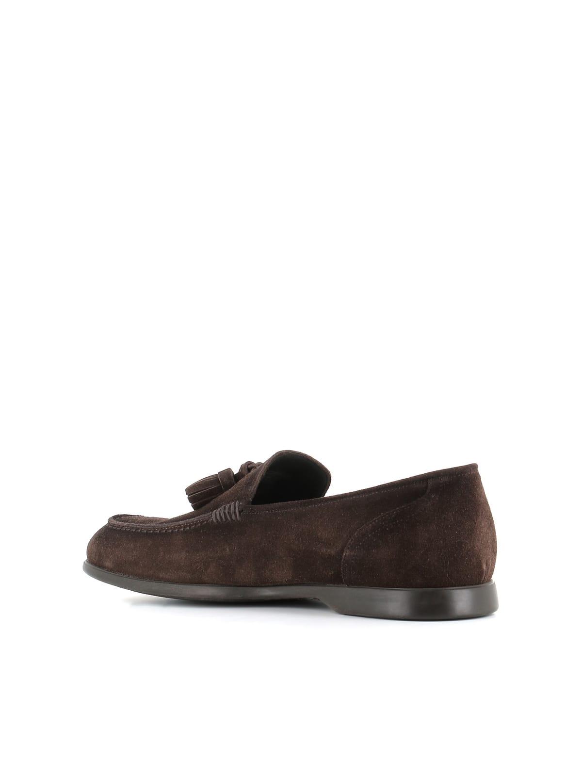 Shop Pantanetti Tassel Loafer 17445a In Brown