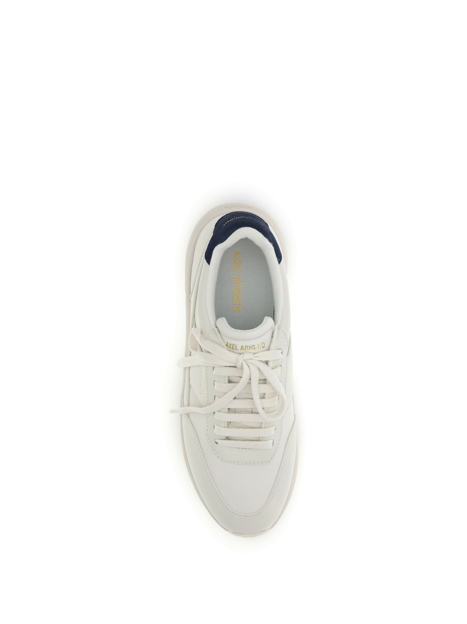 Axel Arigato Genesis Neo Sneakers In White Suede And Leather In Neutral