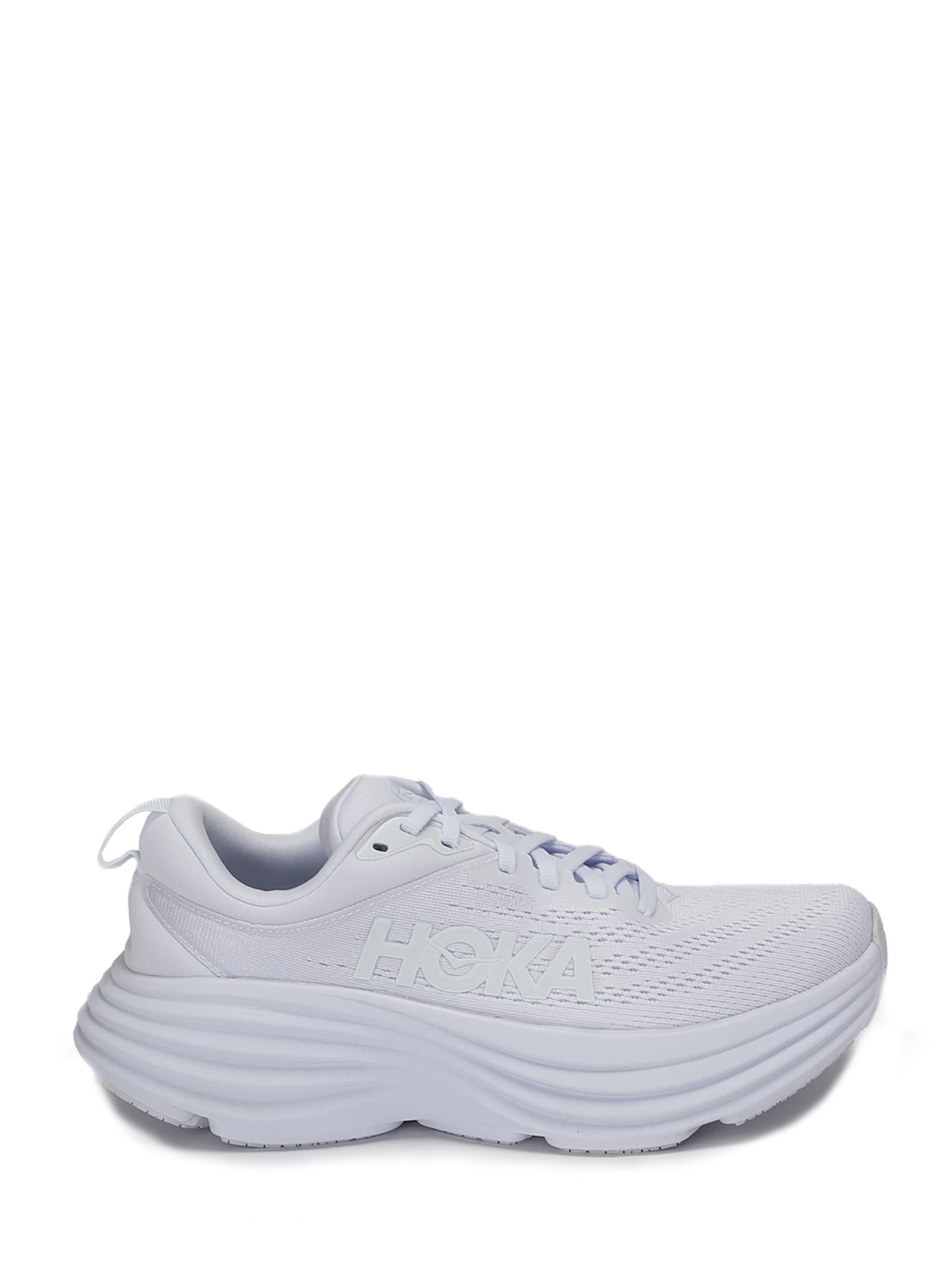 Shop Hoka W Bondi 8 In Whitewhite