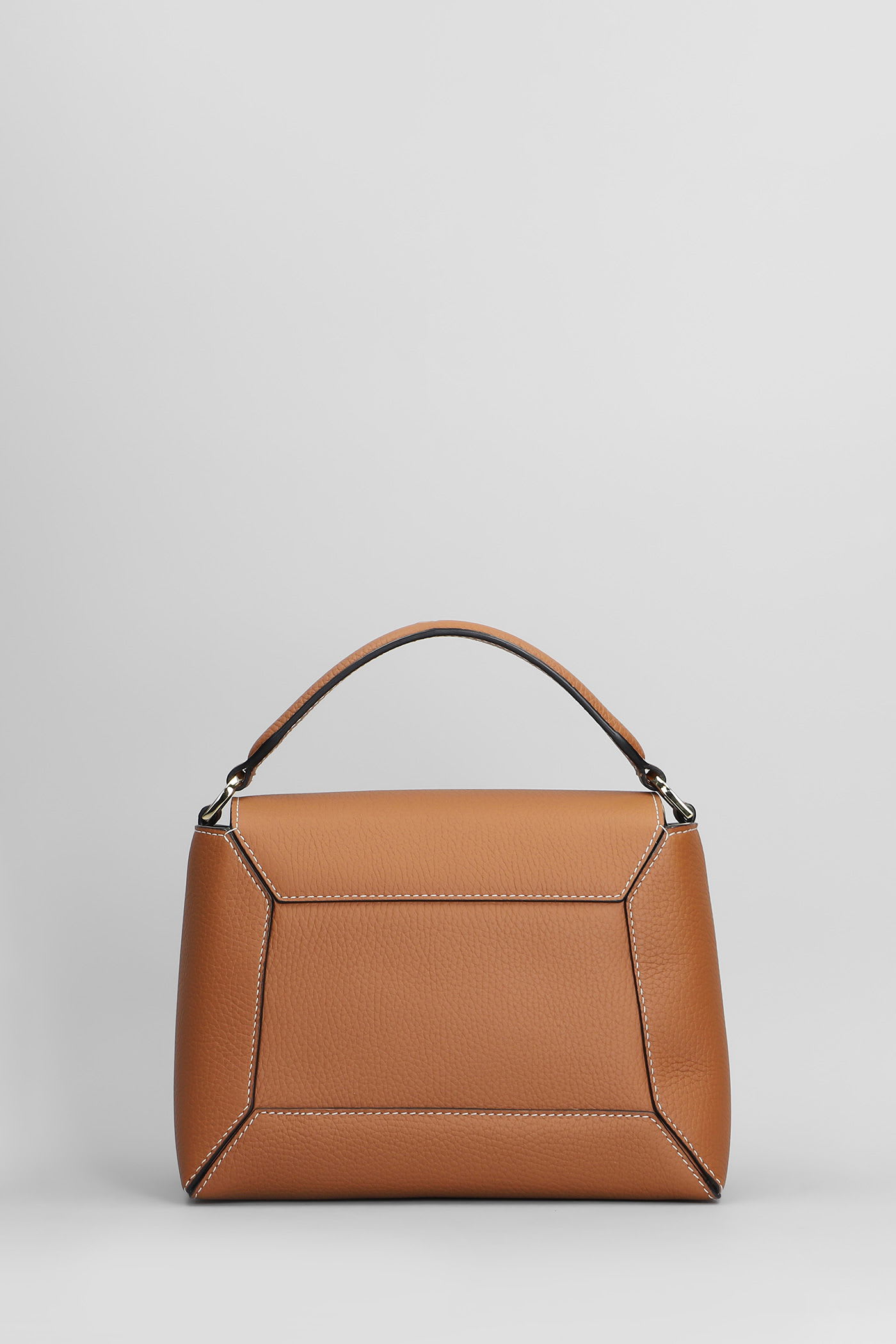 Strathberry Mosaic Shoulder Bag In Beige Leather In Sand