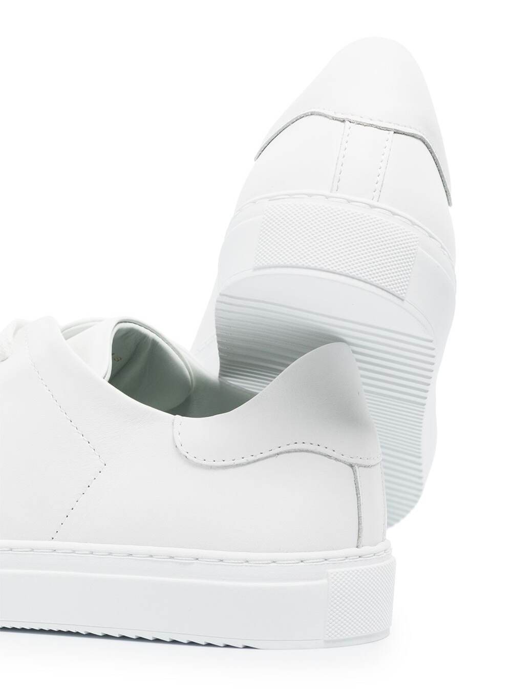 Axel Arigato Clean 90 White Sneakers With Printed Logo In Leather Woman In White
