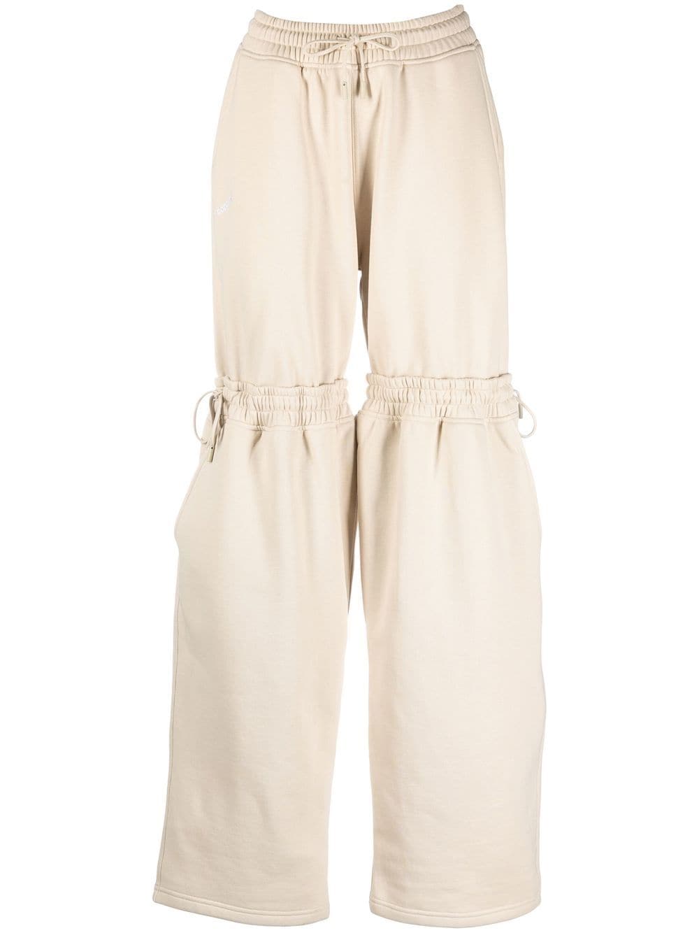 Coperni Beige Hybrid Lounge Pants In Sand