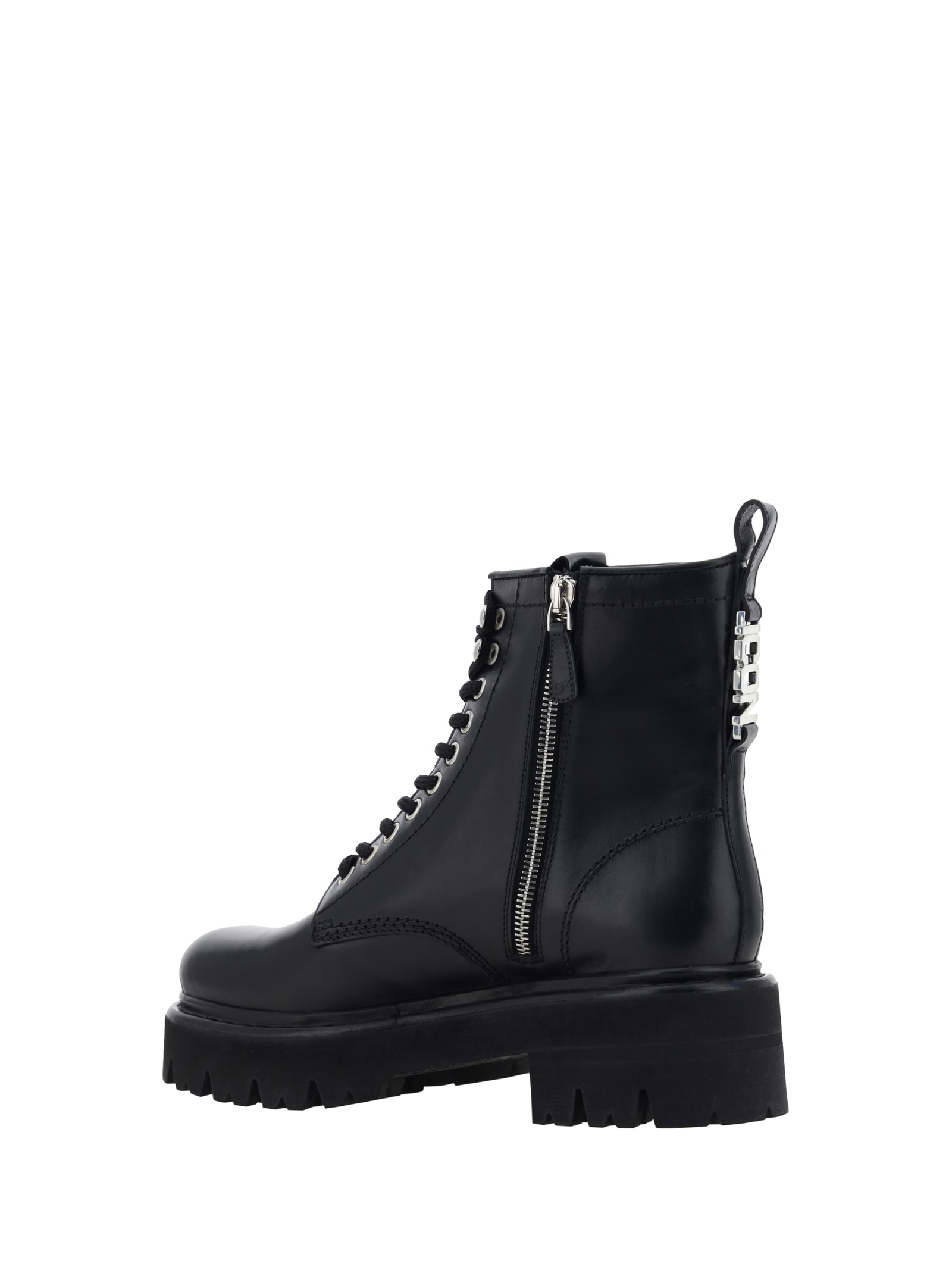 Dsquared2 Icon Clubbing Combat Boots In 2124