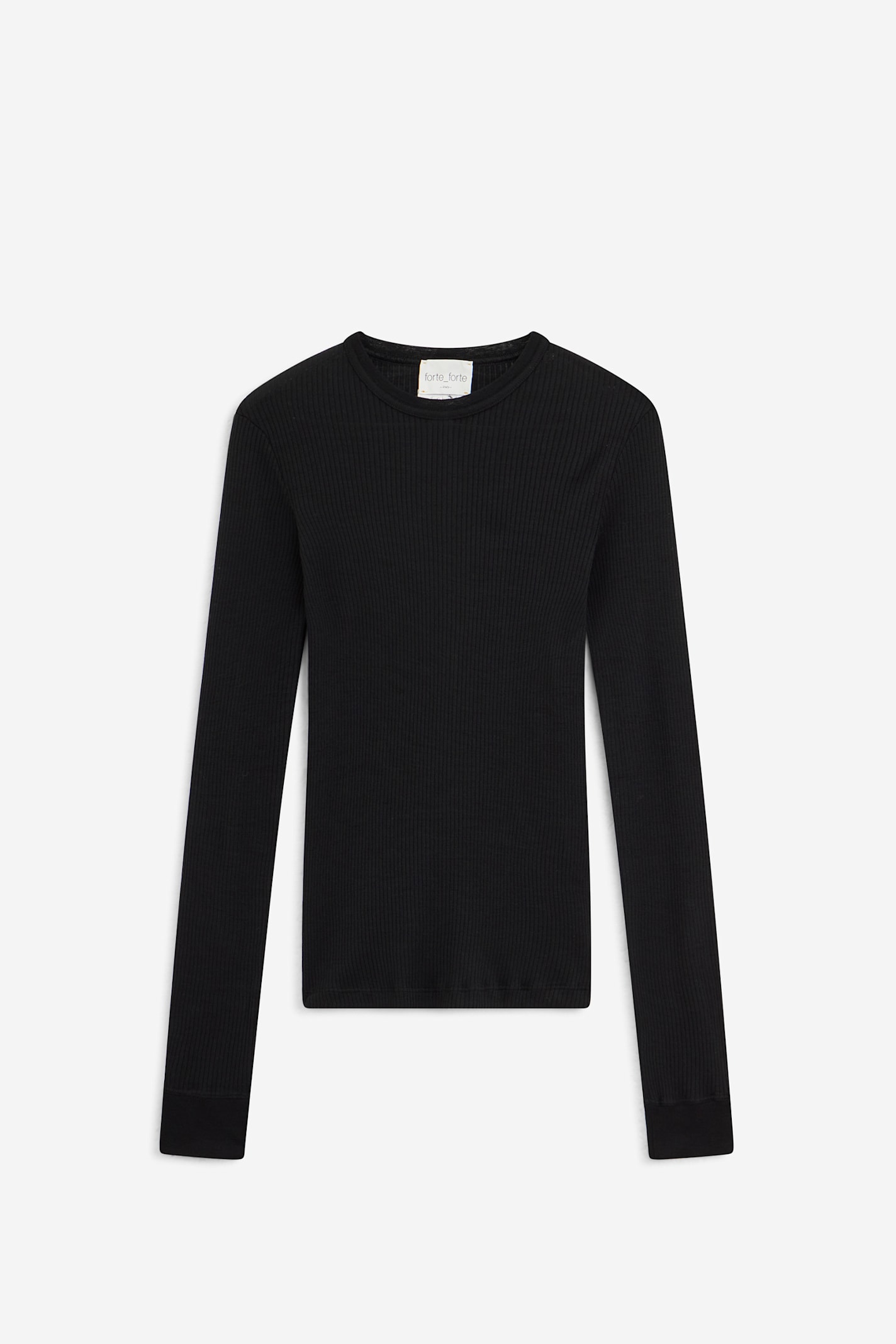 Forte Forte Longsleeve In Black