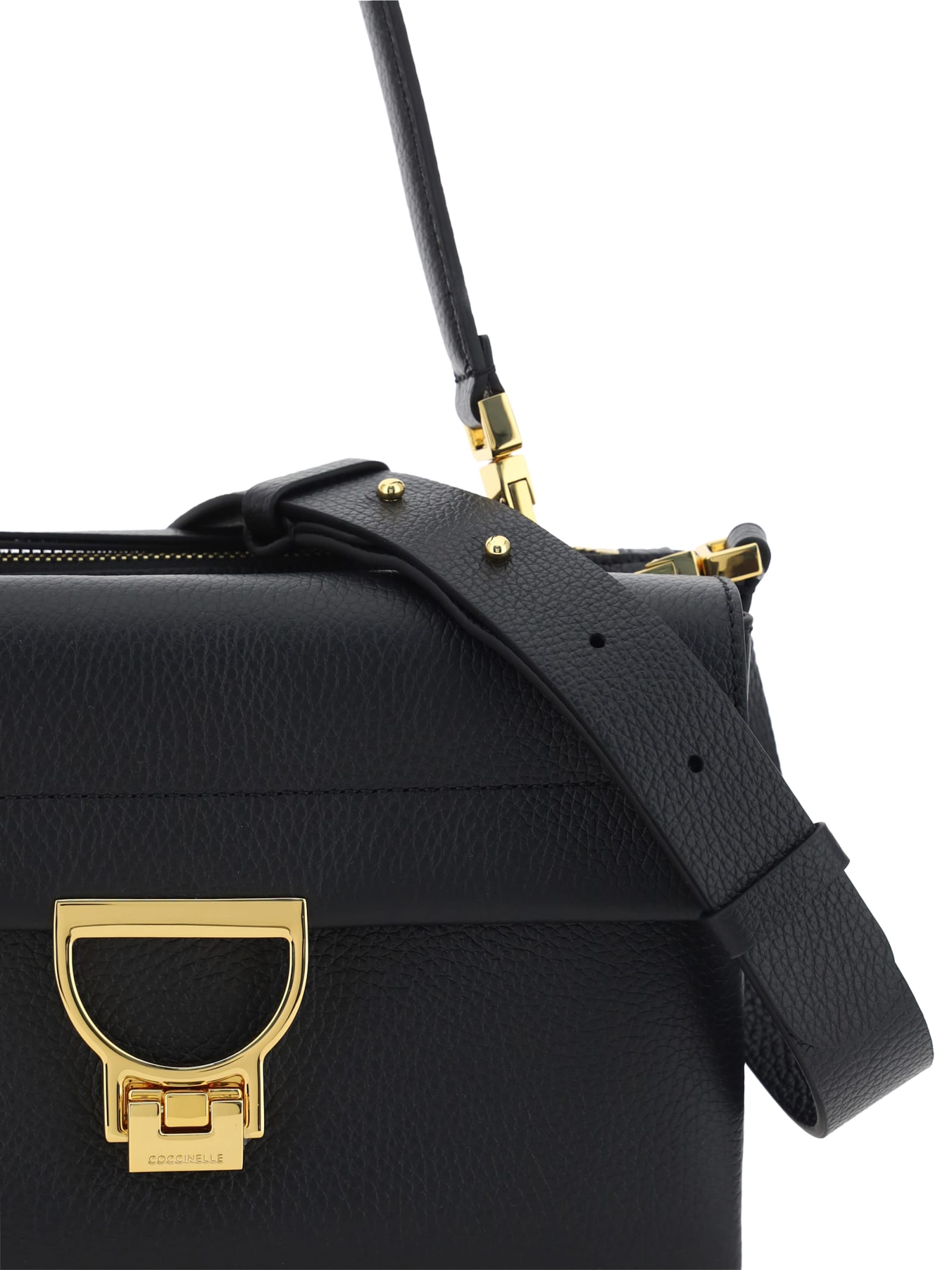 Shop Coccinelle Arlettis Handbag In Noir