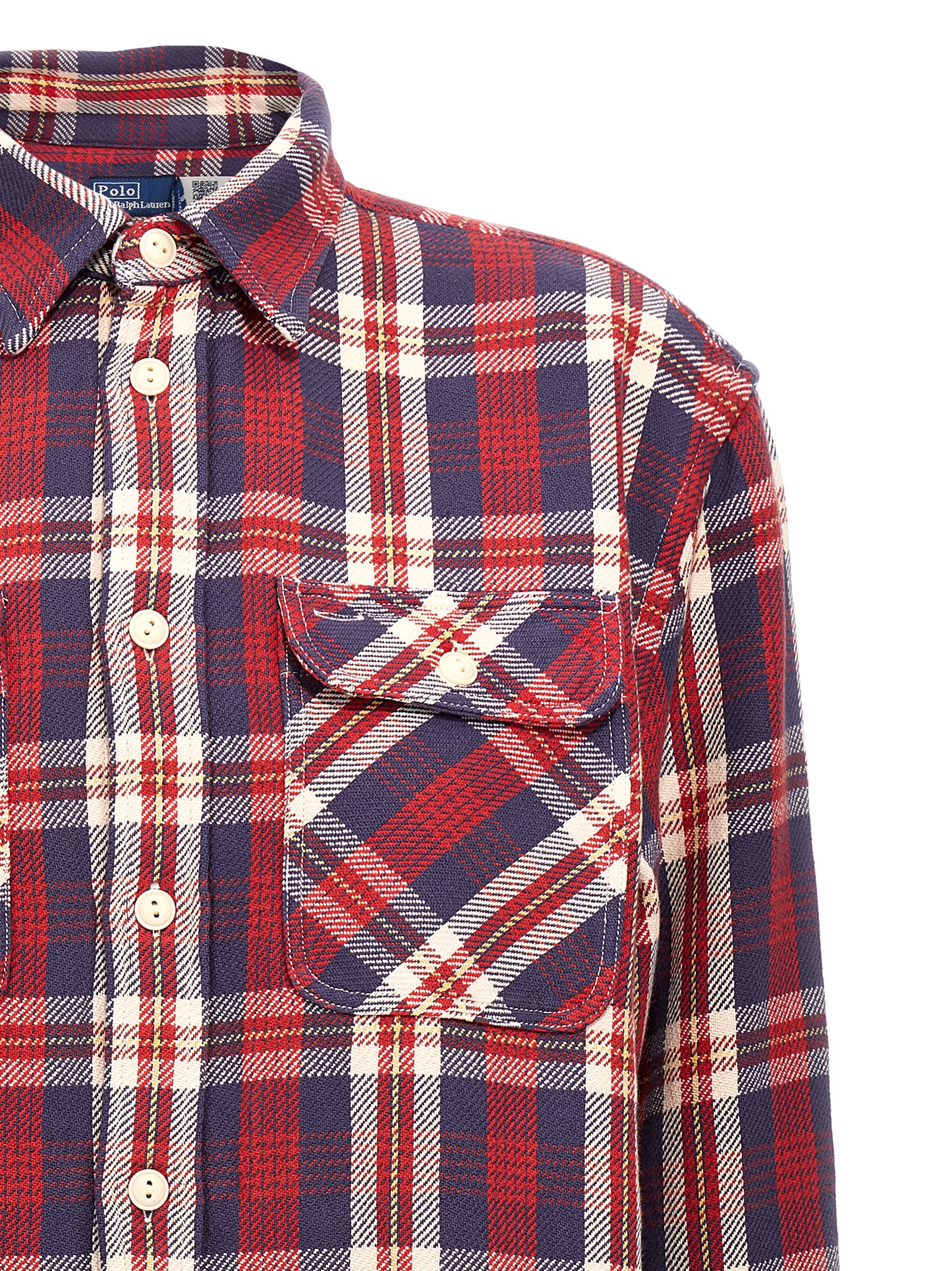 Shop Polo Ralph Lauren Check Shirt In Multicolor