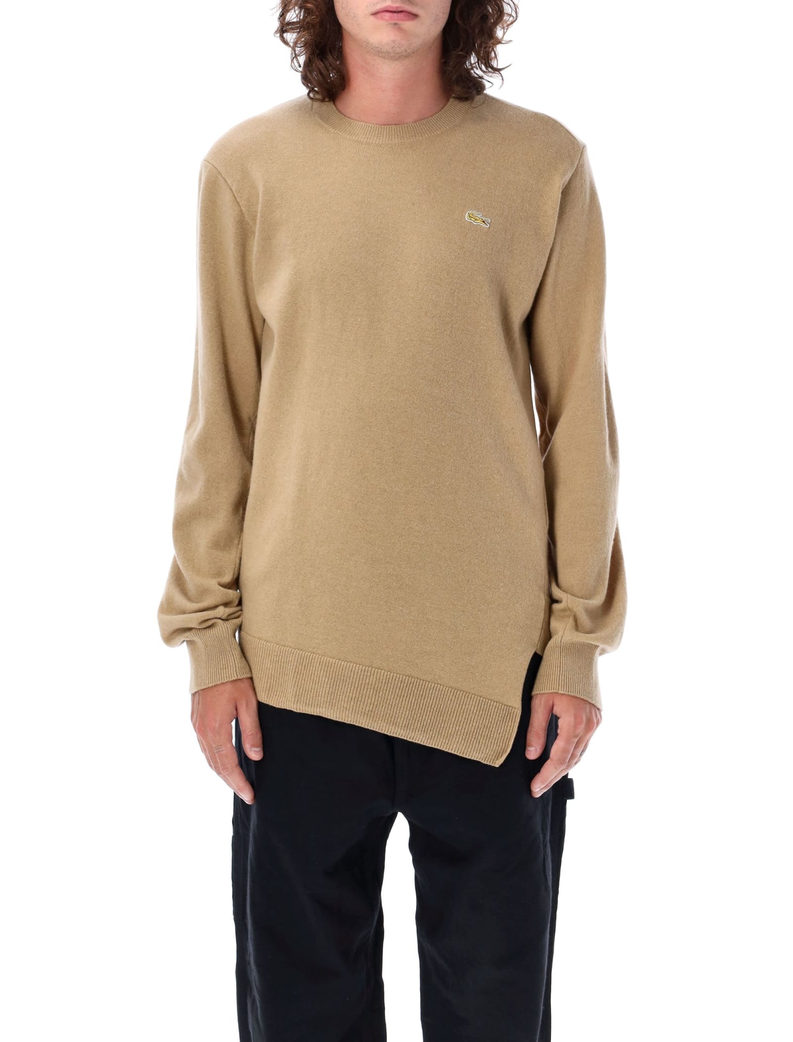 Comme des Garçons Shirt Asymmetric Sweater Lacoste