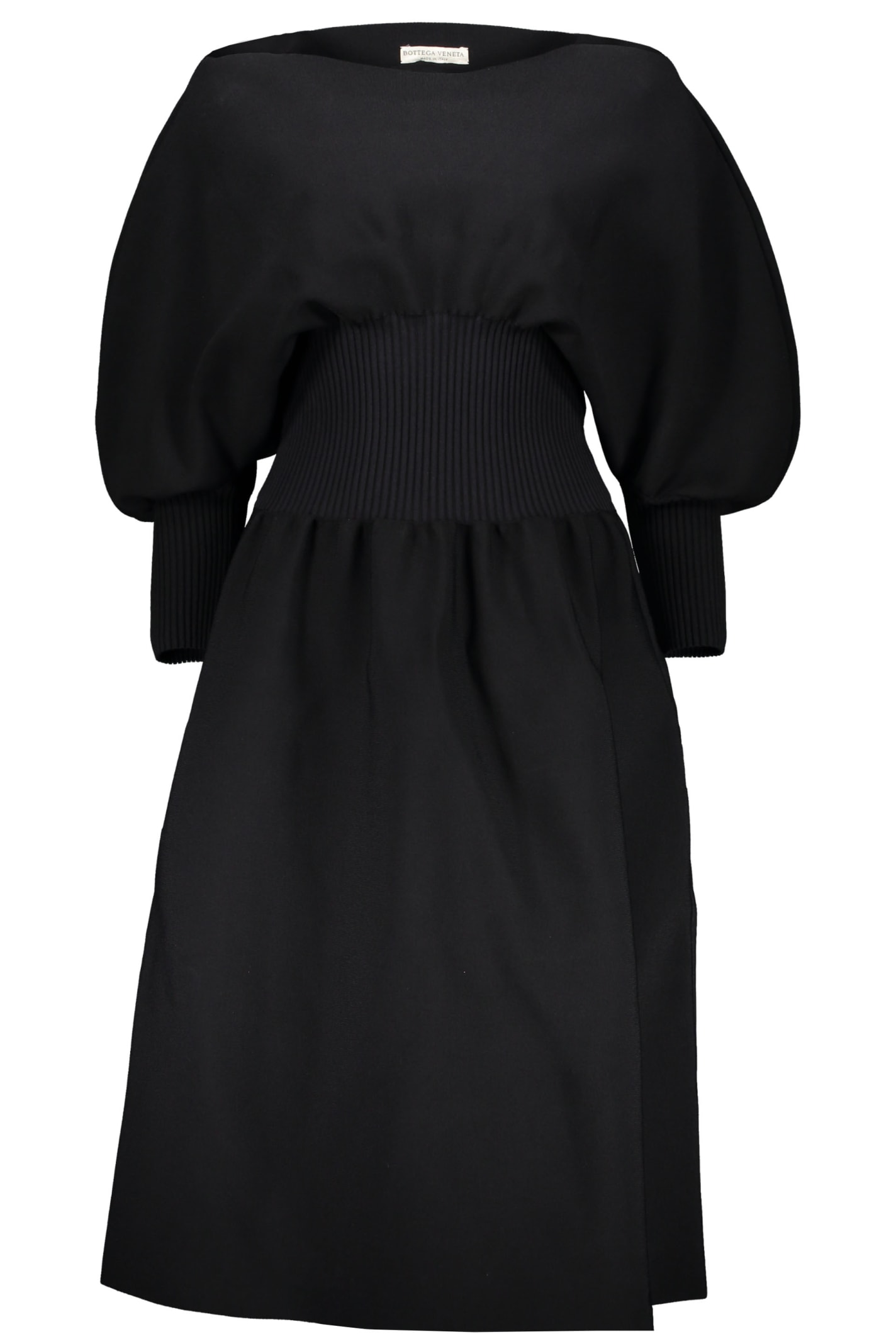 Bottega Veneta Viscose Dress In Black