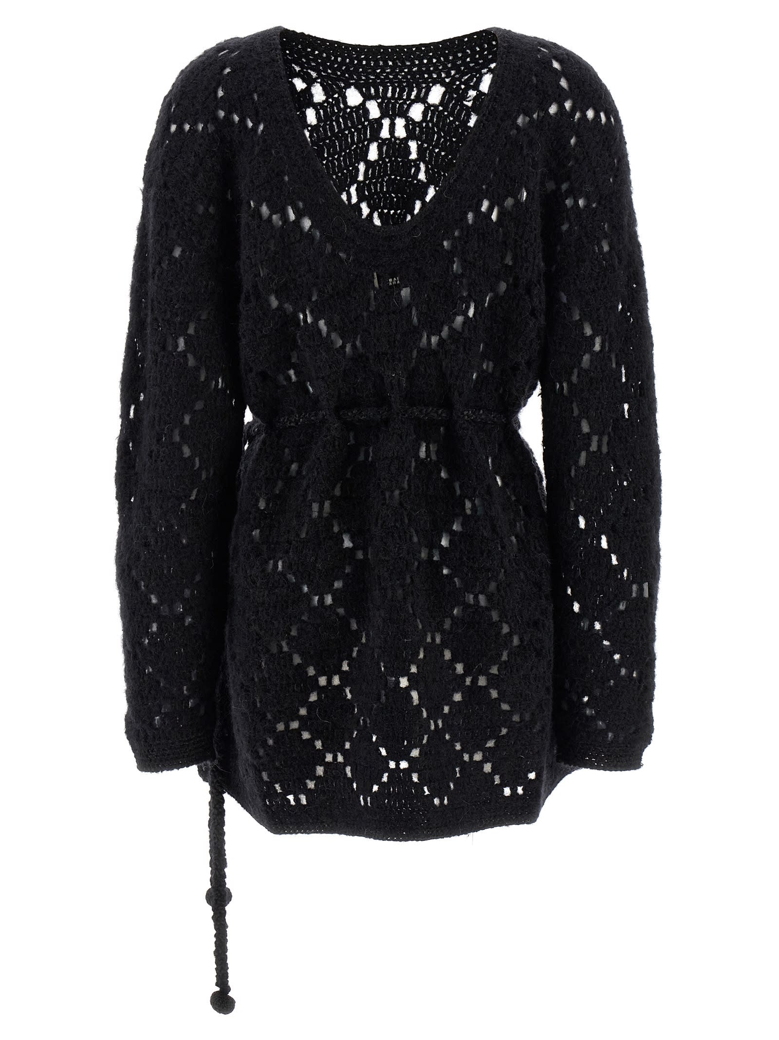 Isabel Marant Merida Mini Dress In Black