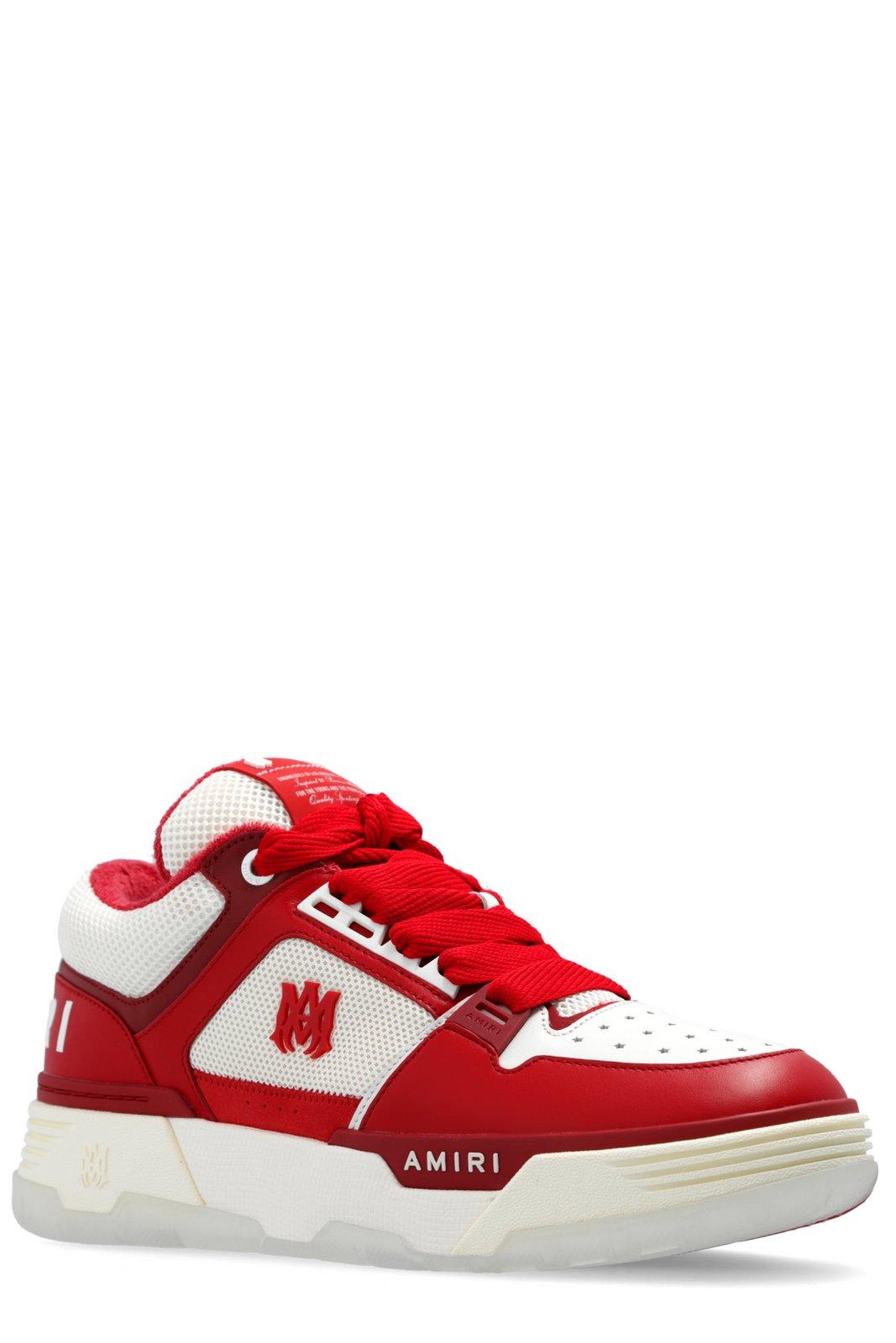 Shop Amiri Ma-1 Low-top Sneakers In Red/white