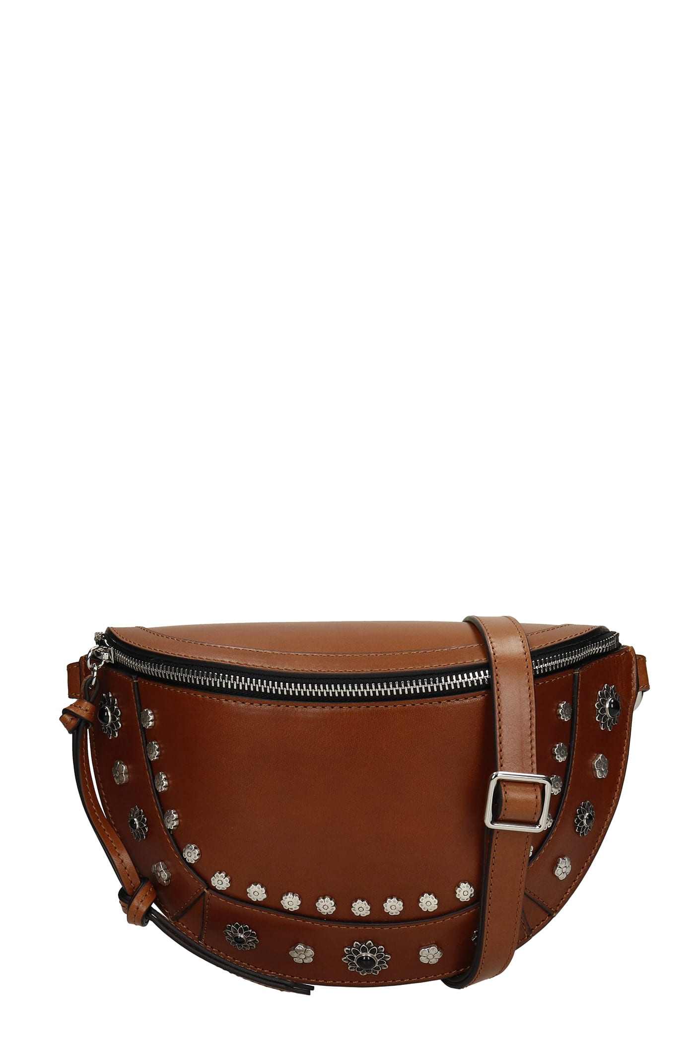 Isabel Marant Skano Waist Bag In Brown Leather | ModeSens