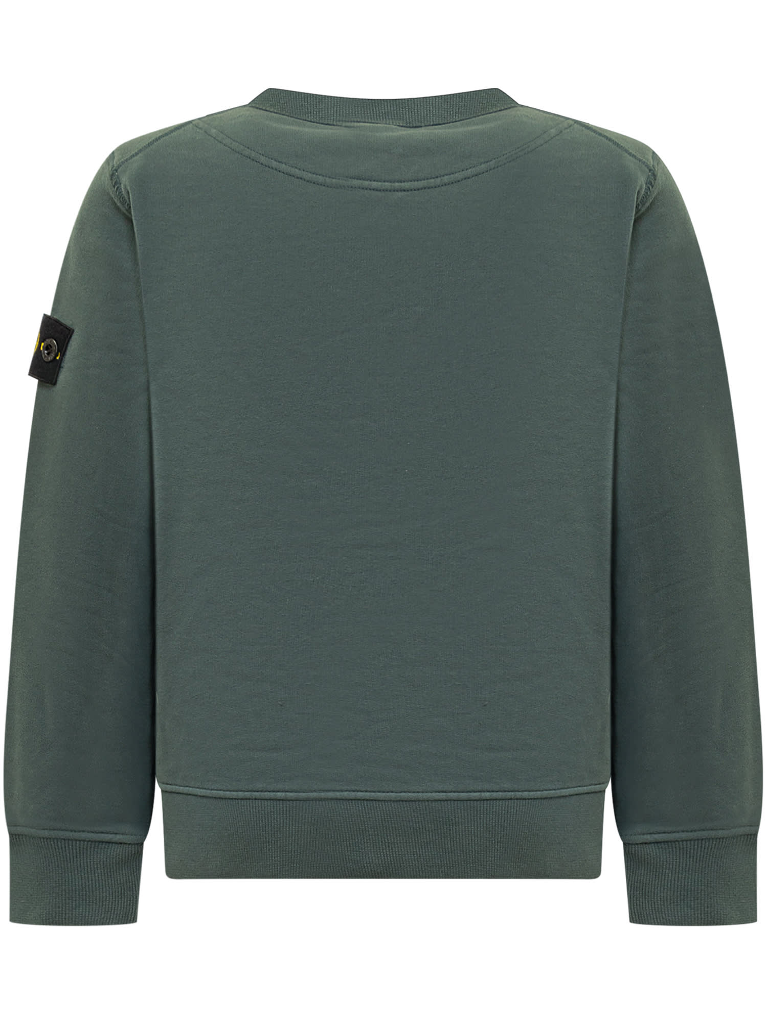 Shop Stone Island Junior Sweatshirt In Petrol