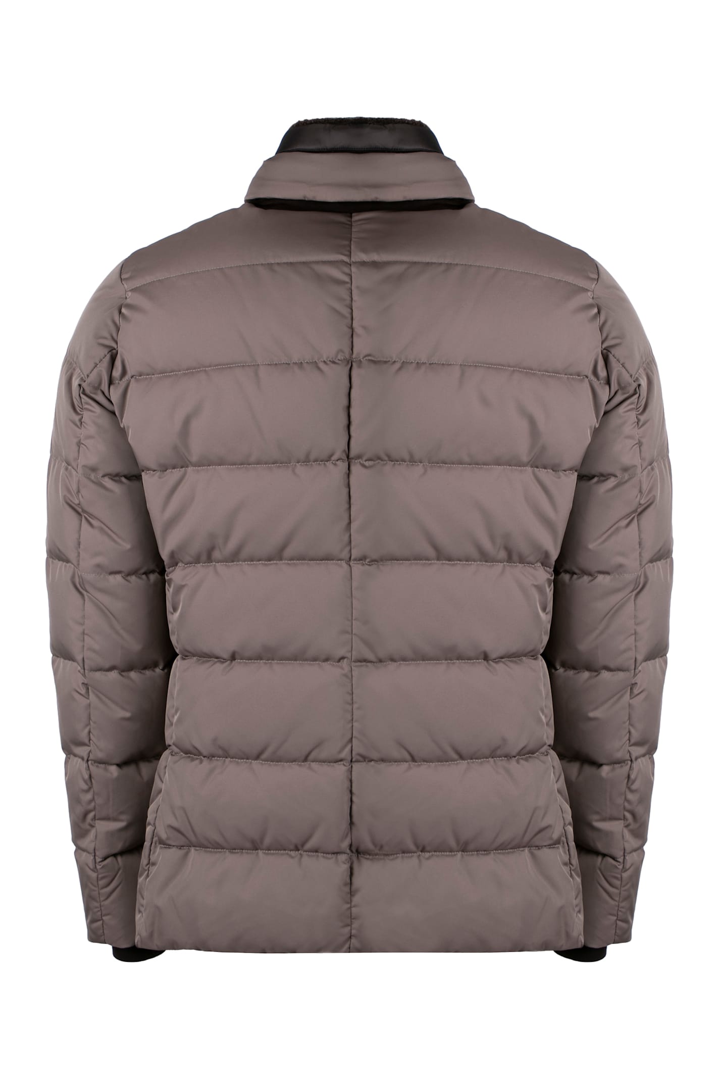 Moorer Balducci Short Down Jacket In Beige