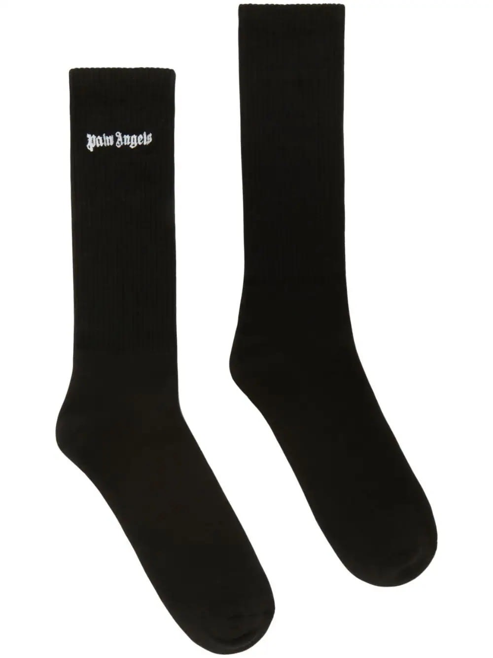 Black Socks With White Logo