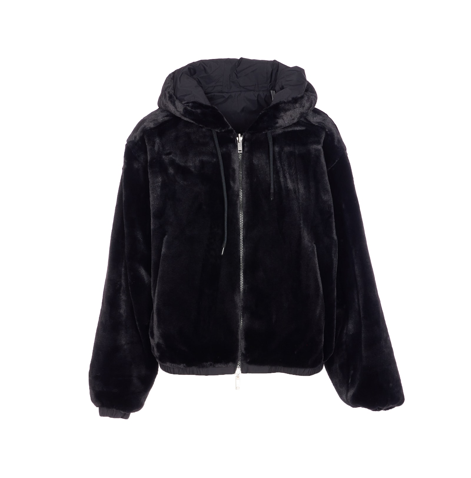 Moose Knuckles Eaton Bunny Reversible Zip Jacket In Blue