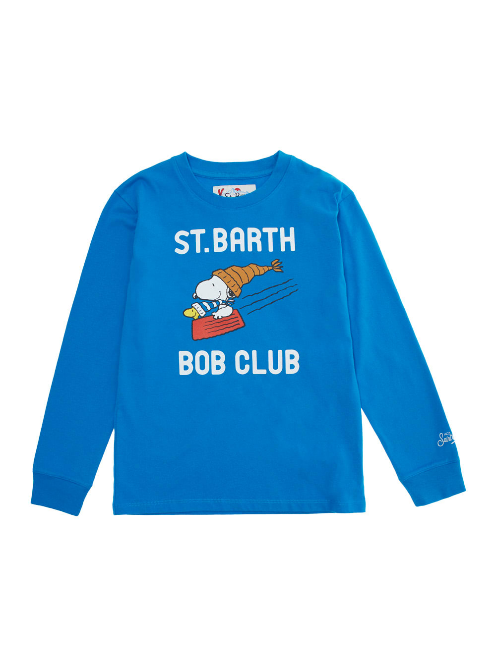Mc2 Saint Barth X Peanuts Luton T-shirt In Light Blue