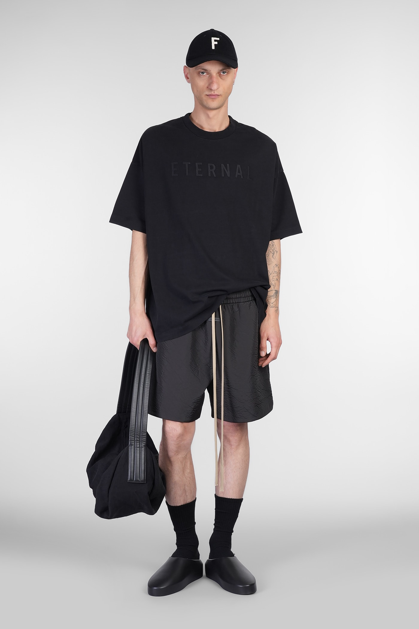 Fear Of God Drawstring Elastic Waistband Wool Shorts