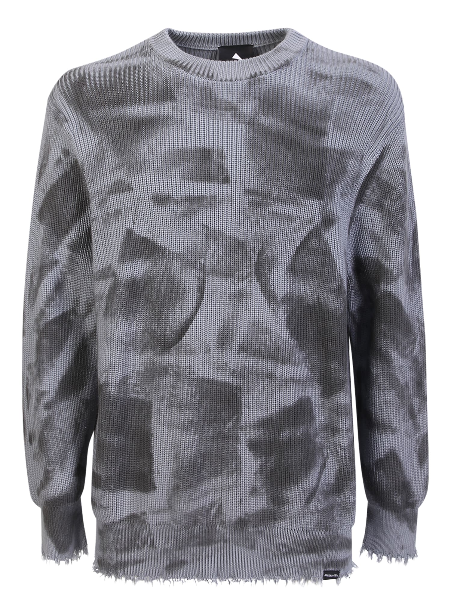 Cotton Pinture Effect Sweater