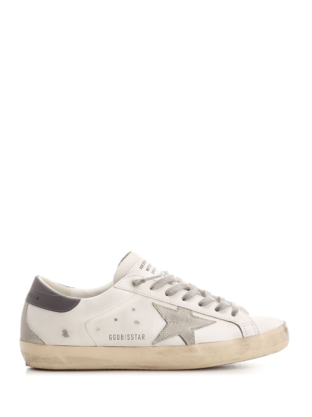 Shop Golden Goose Super Star Sneakers In Bianco