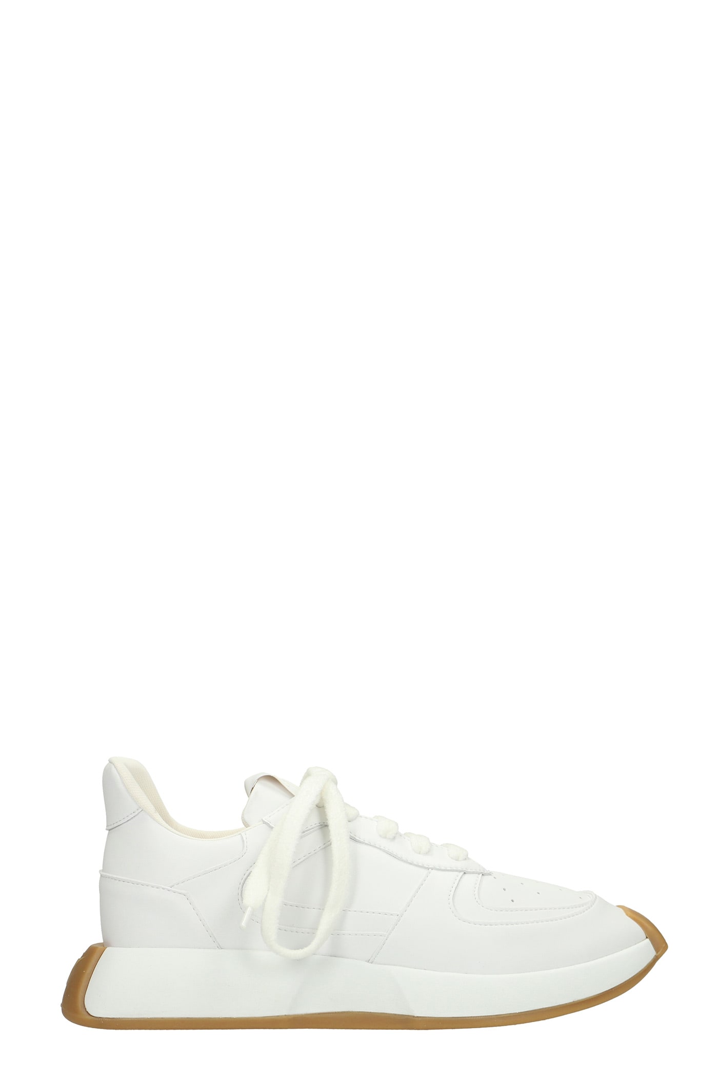 Giuseppe Zanotti Ferox Sneakers In White Leather