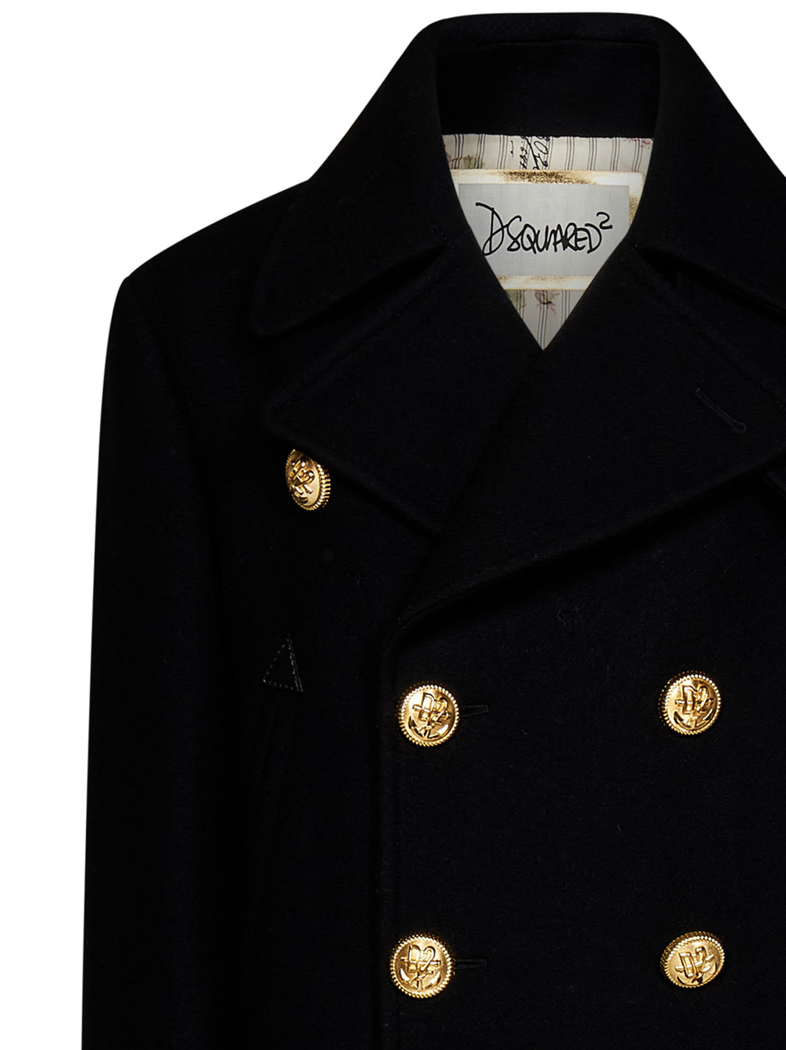 Dsquared2 Wool Clothing In Black