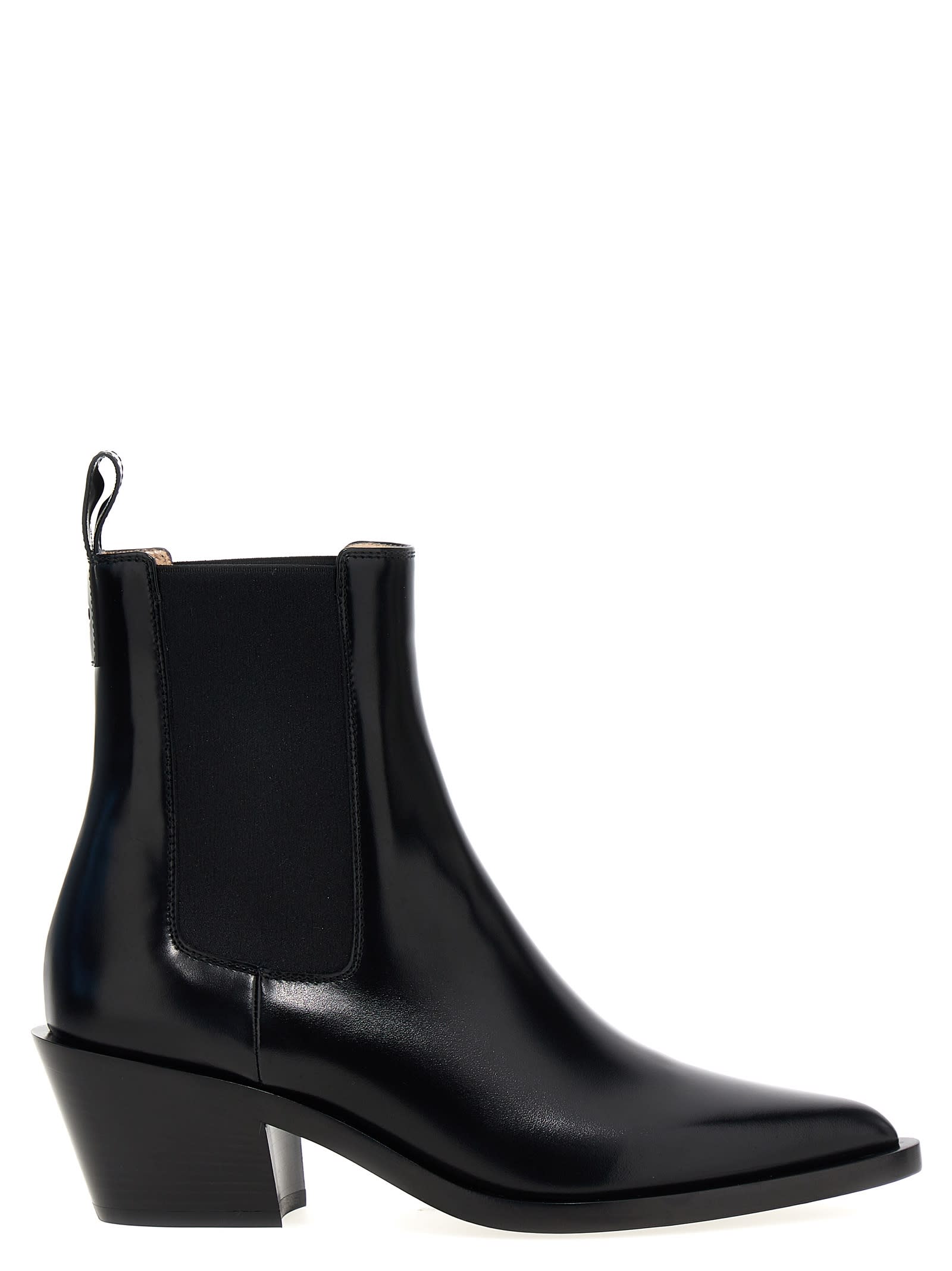 Shop Gianvito Rossi Wylie Ankle Boots In Black