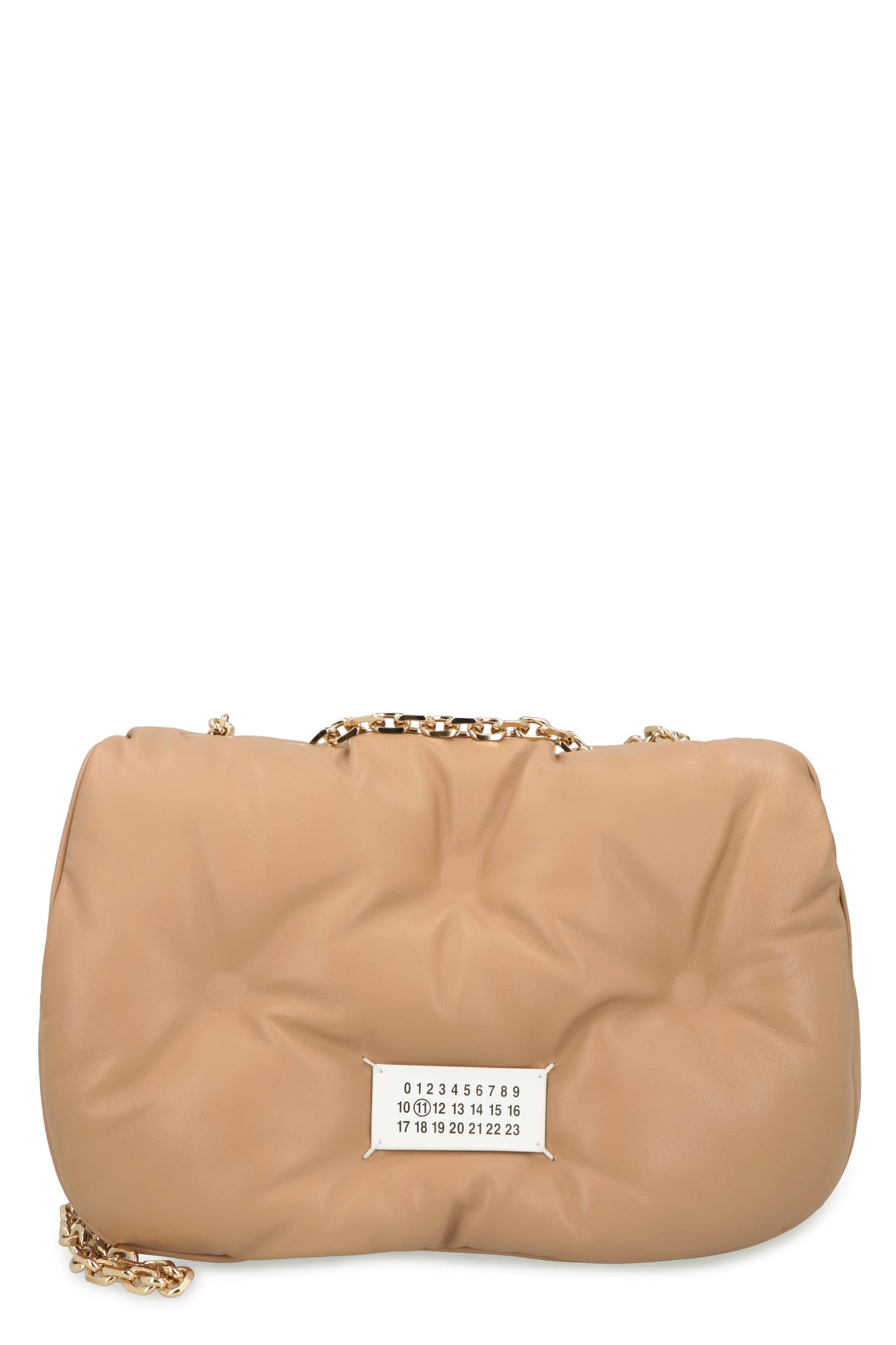 Maison Margiela Glam Slam Leather Shoulder Bag