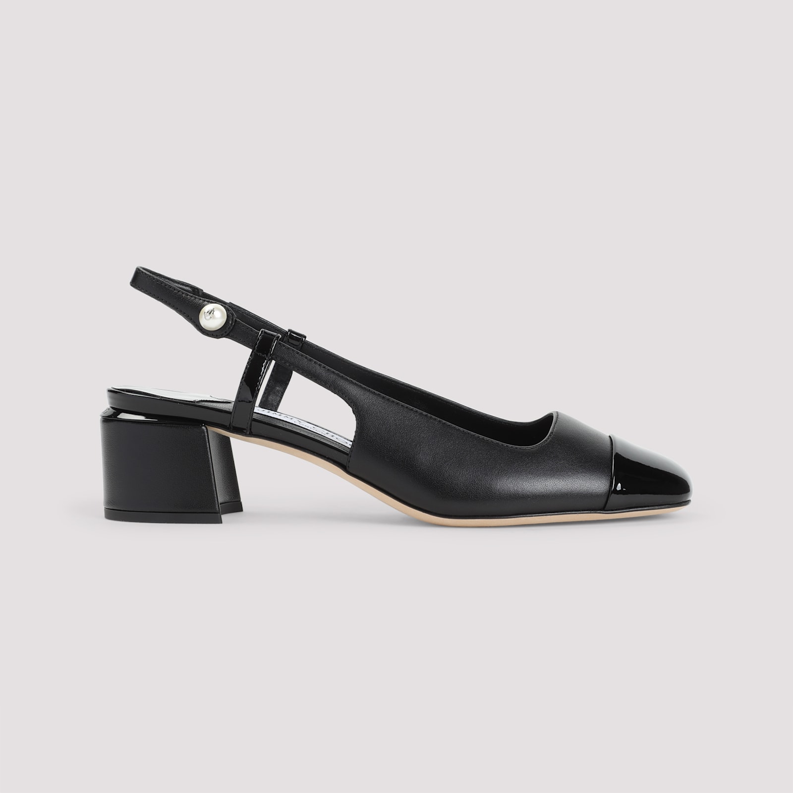 Jimmy Choo Elisa Patent Leather Slingback Pumps In Black
