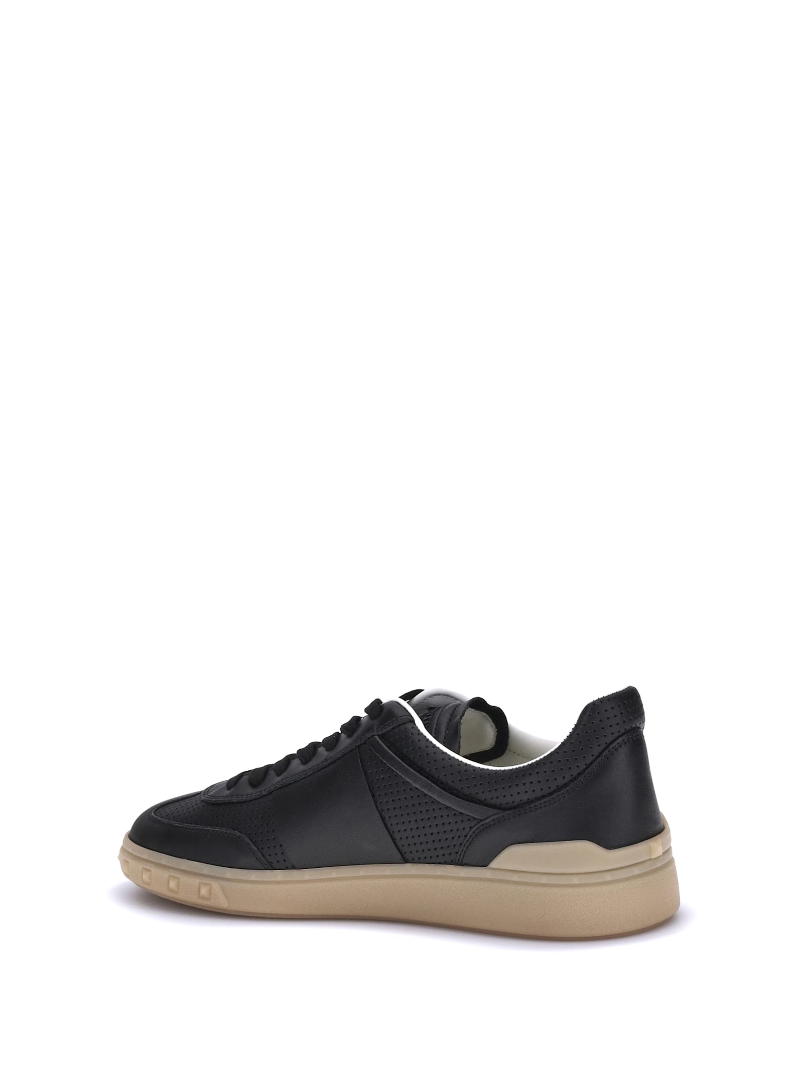 Valentino Upvillage Low-top Sneakers In Black