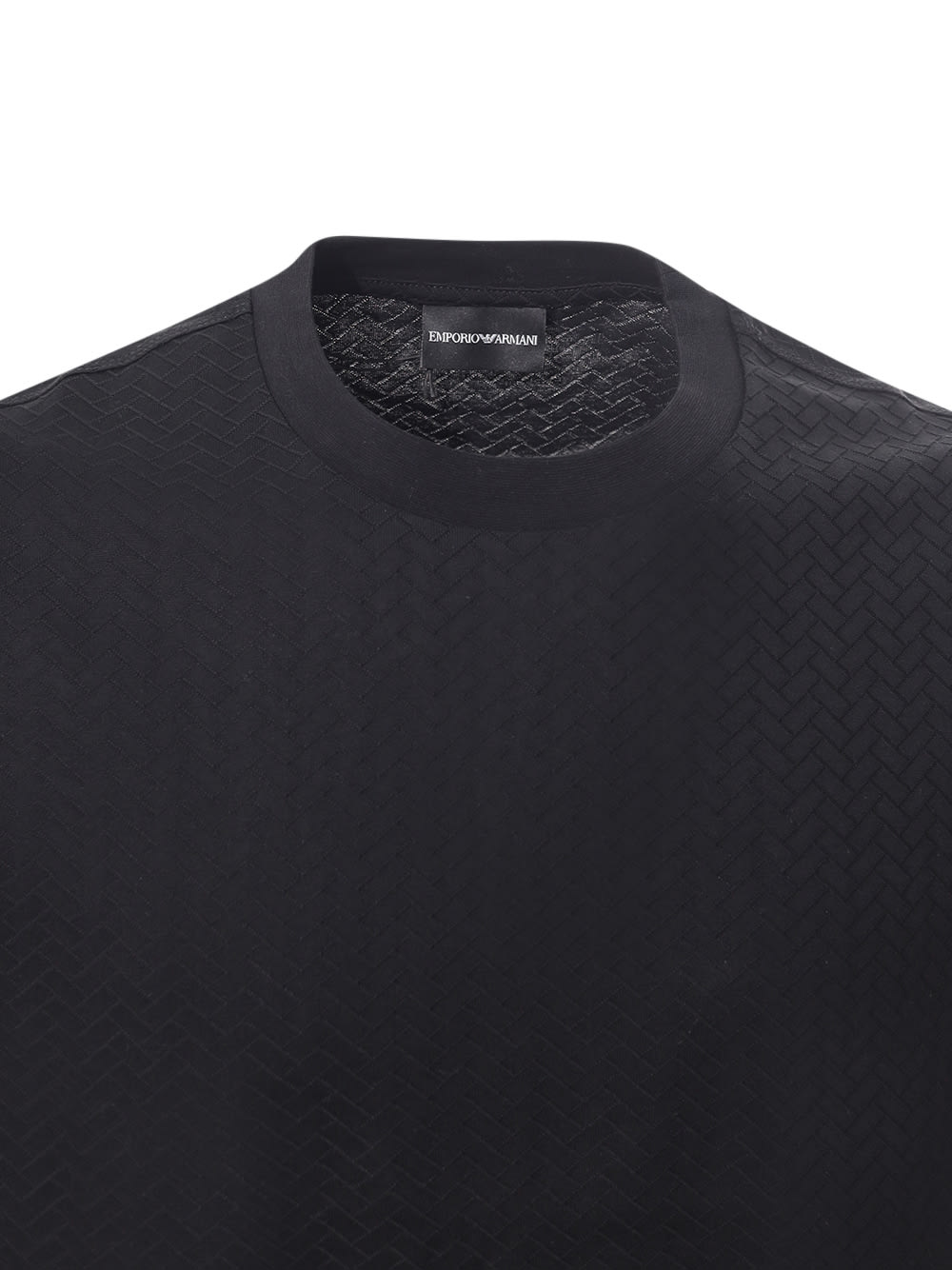 Shop Emporio Armani T-shirt  In Black