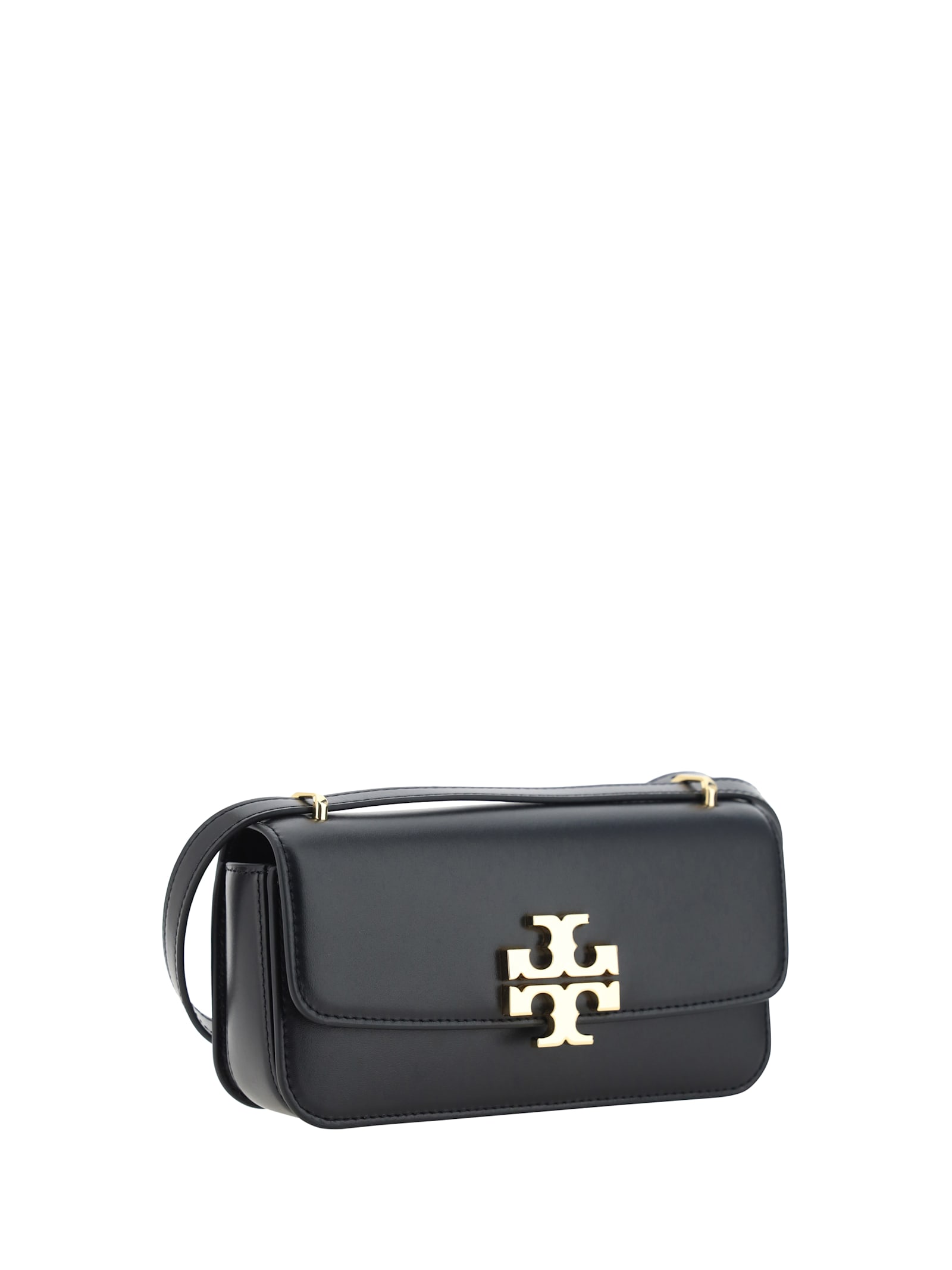 Shop Tory Burch Eleanor Small Shoulder Bag In Black