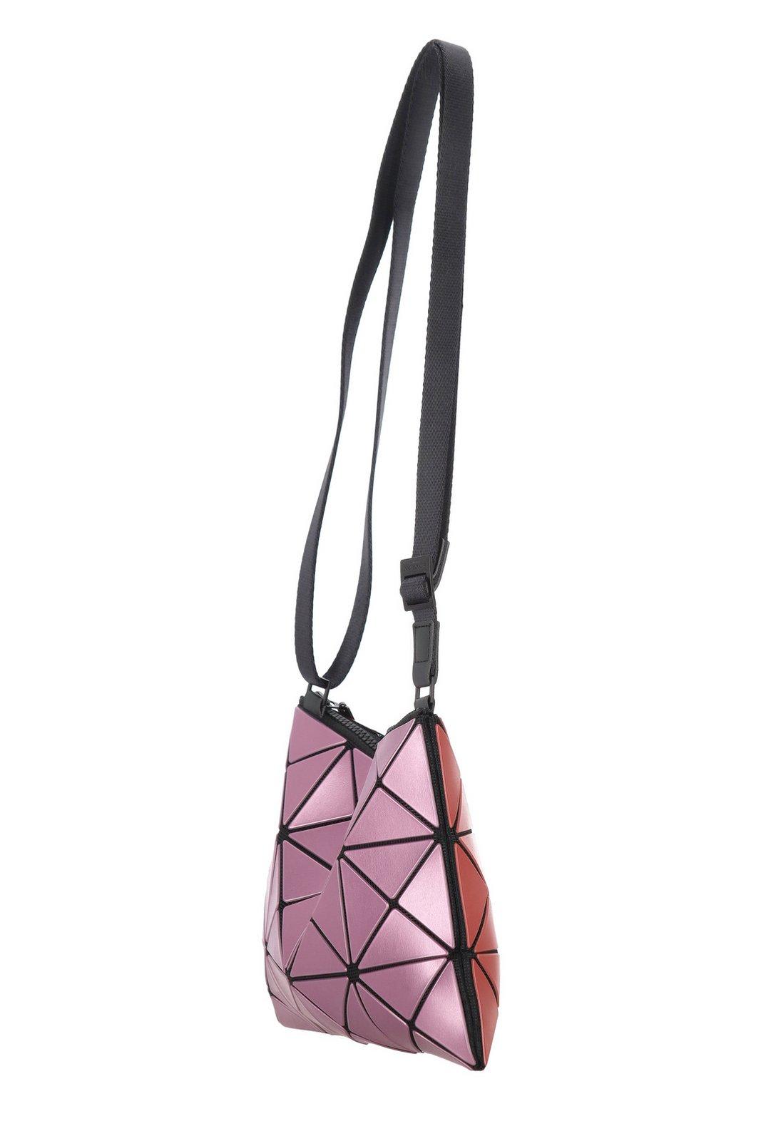 Bao Bao Issey Miyake Lucent Two-toned Crossbosy Bag In Pink