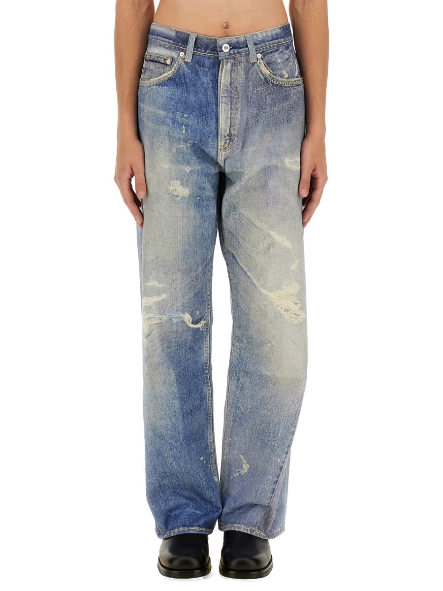 Shop Our Legacy Third Cut Jeans In Denim