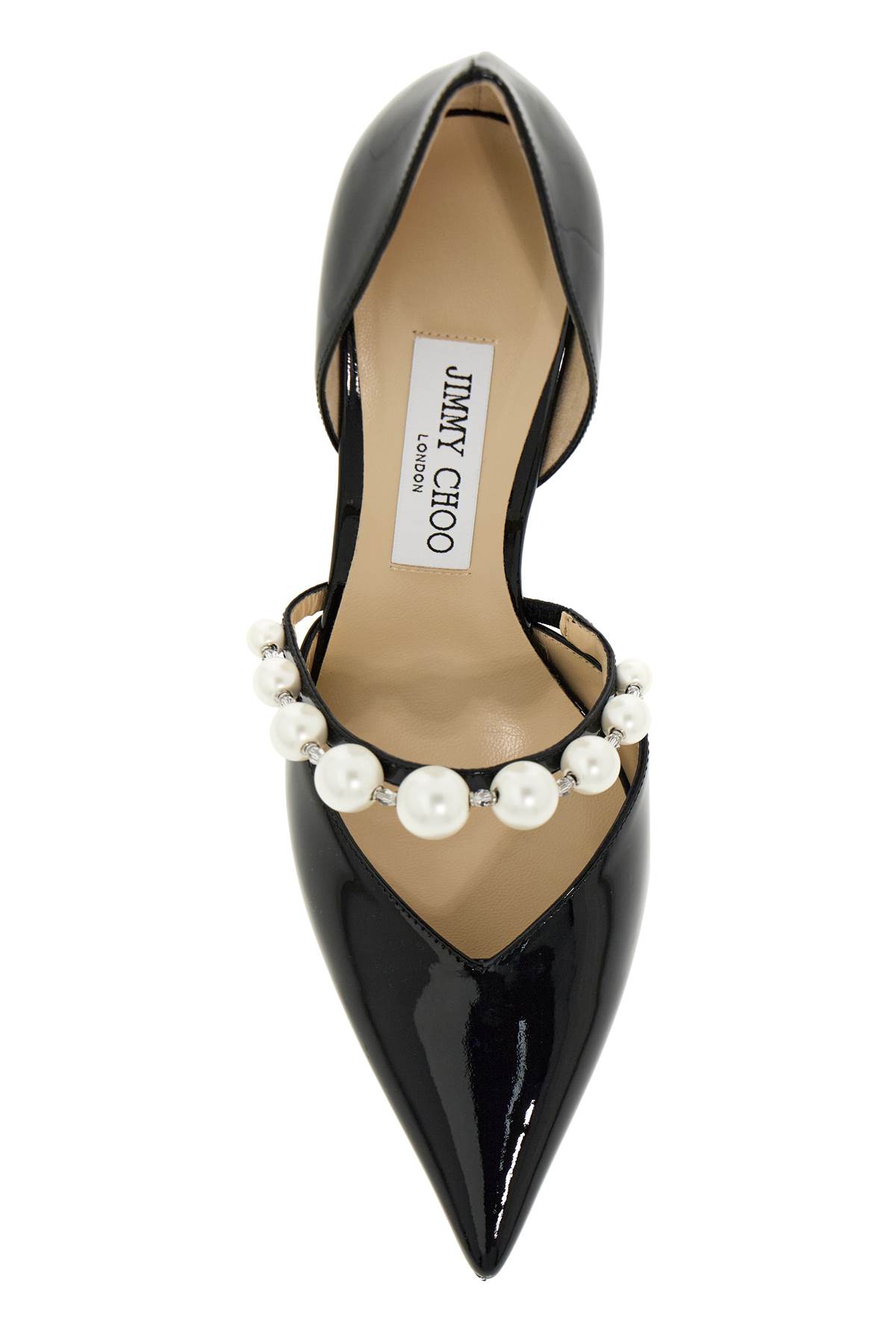 Shop Jimmy Choo Aurelie Pumps In Black White (black)