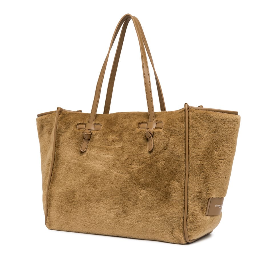 Shop Gianni Chiarini Marcella Bag In Orzo