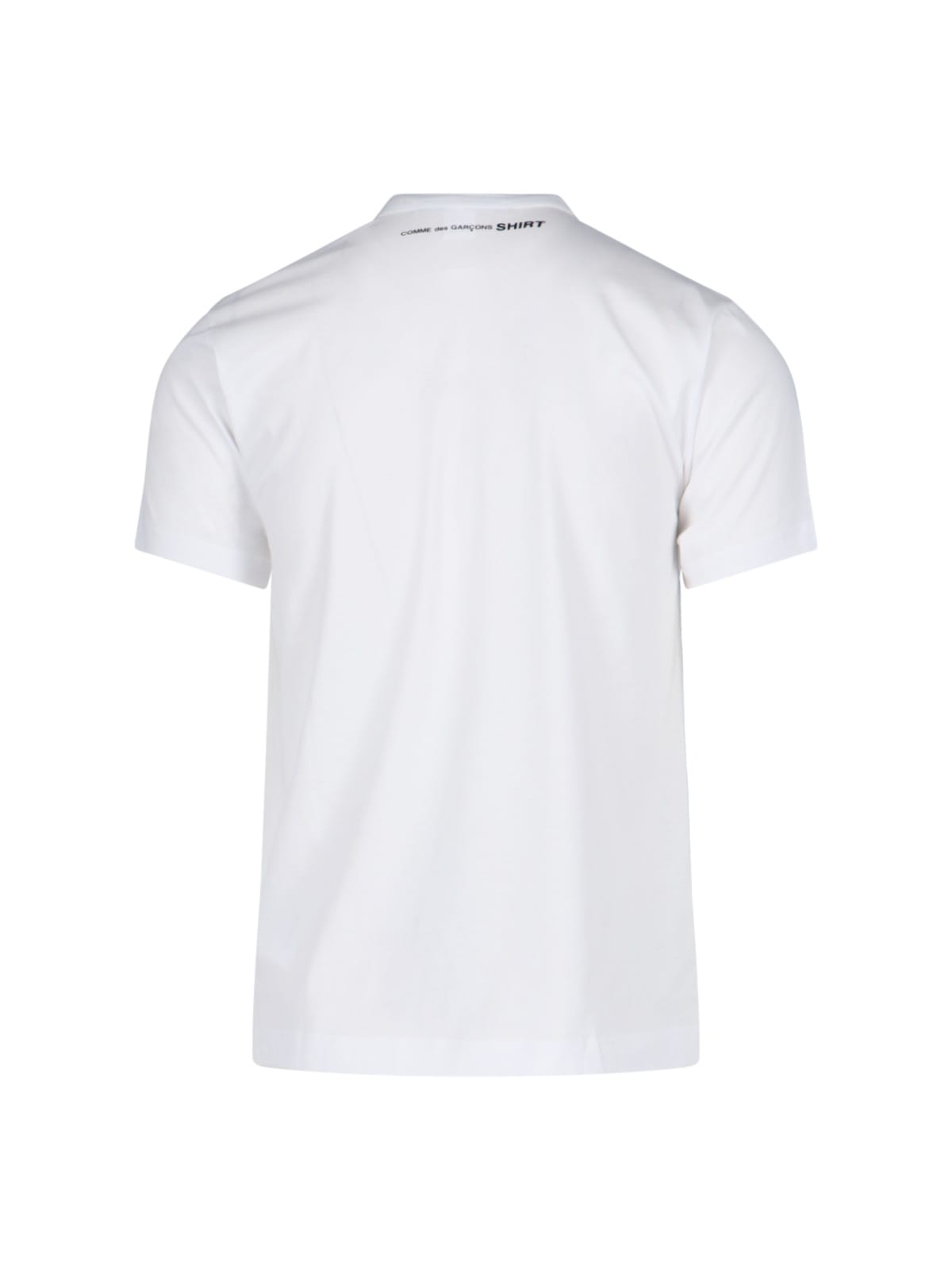 Shop Comme Des Garçons Shirt Basic T-shirt In 2 White