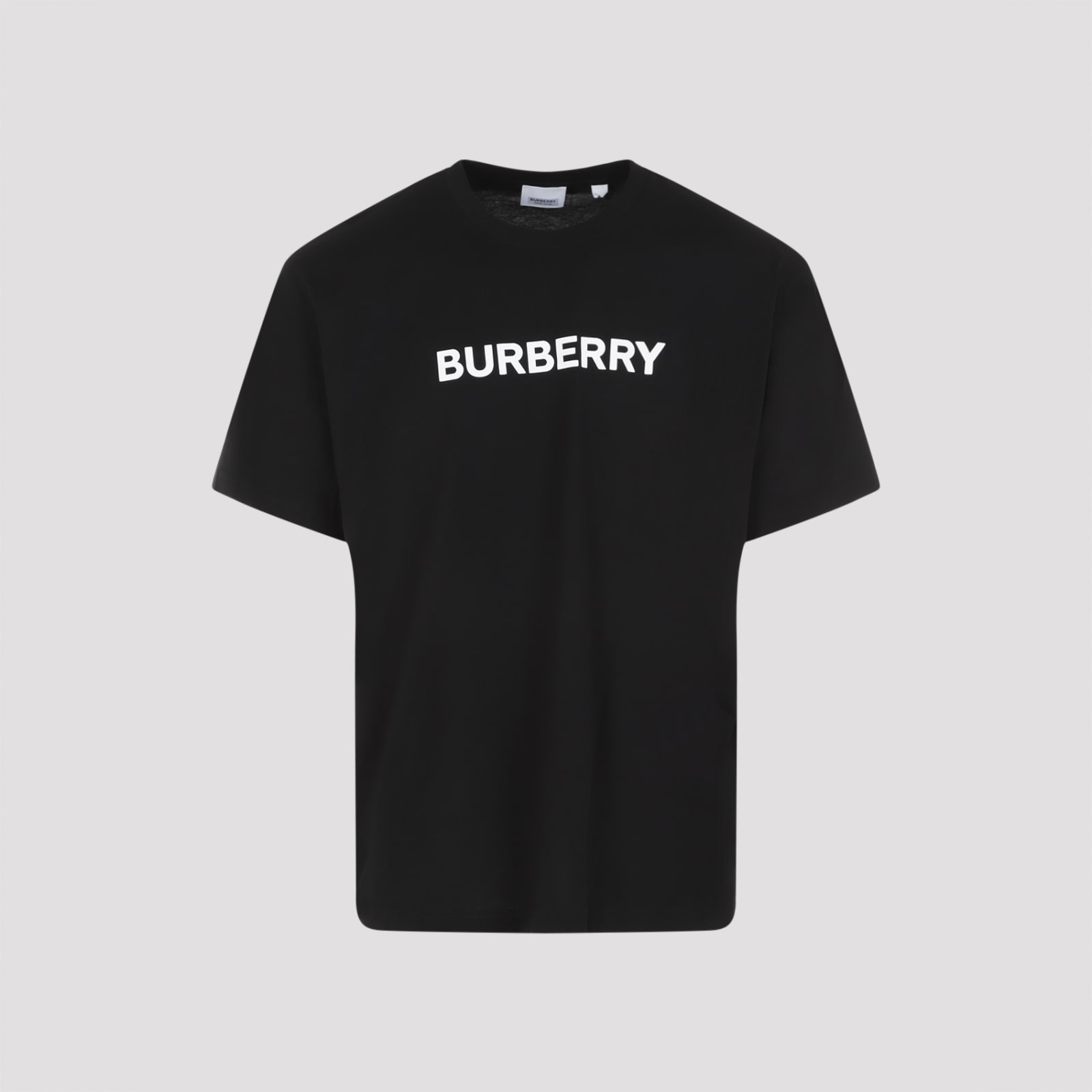 Shop Burberry Harriston T-shirt In Black