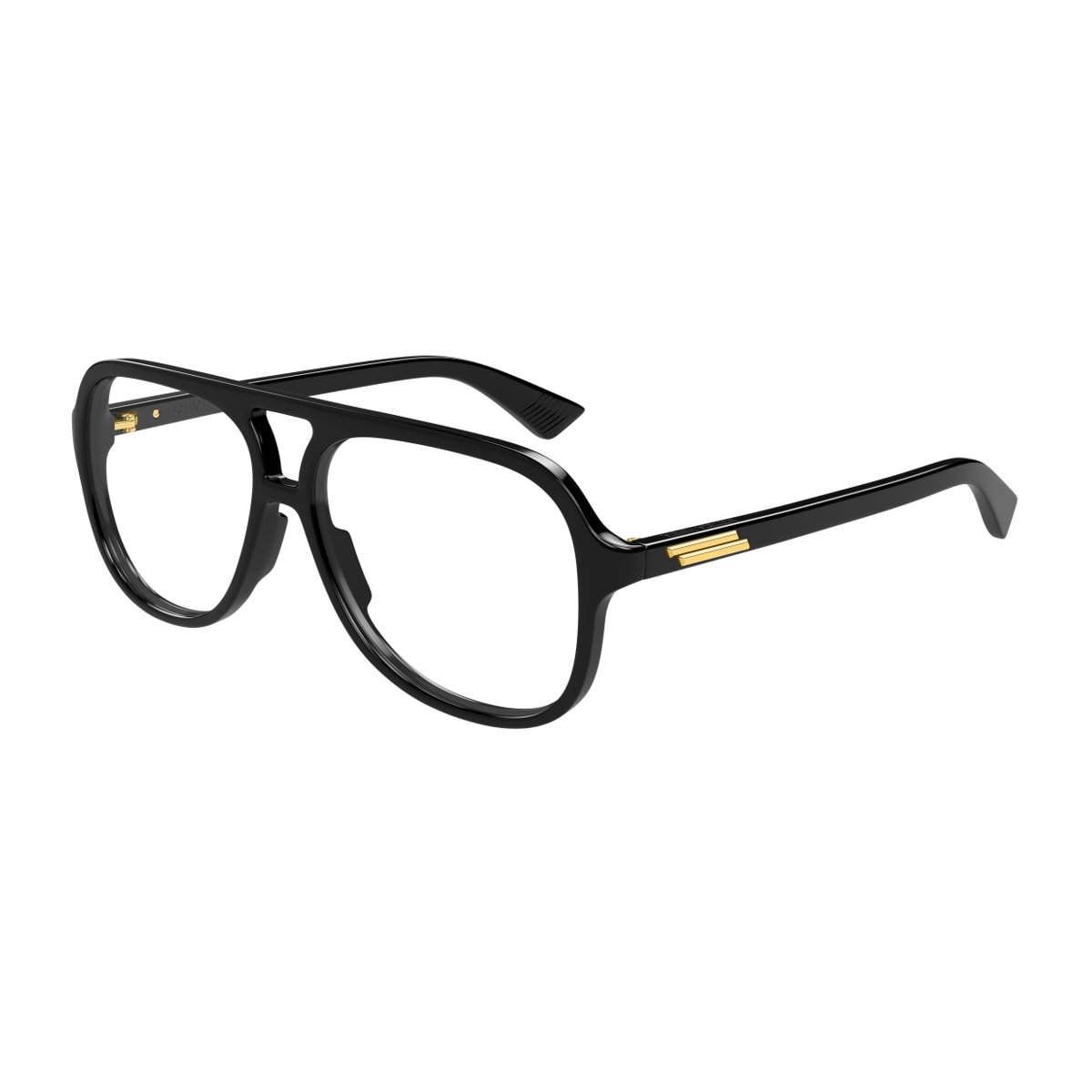 Bottega Veneta Bv1417o Linea Ribbon 001 Black Glasses In Black