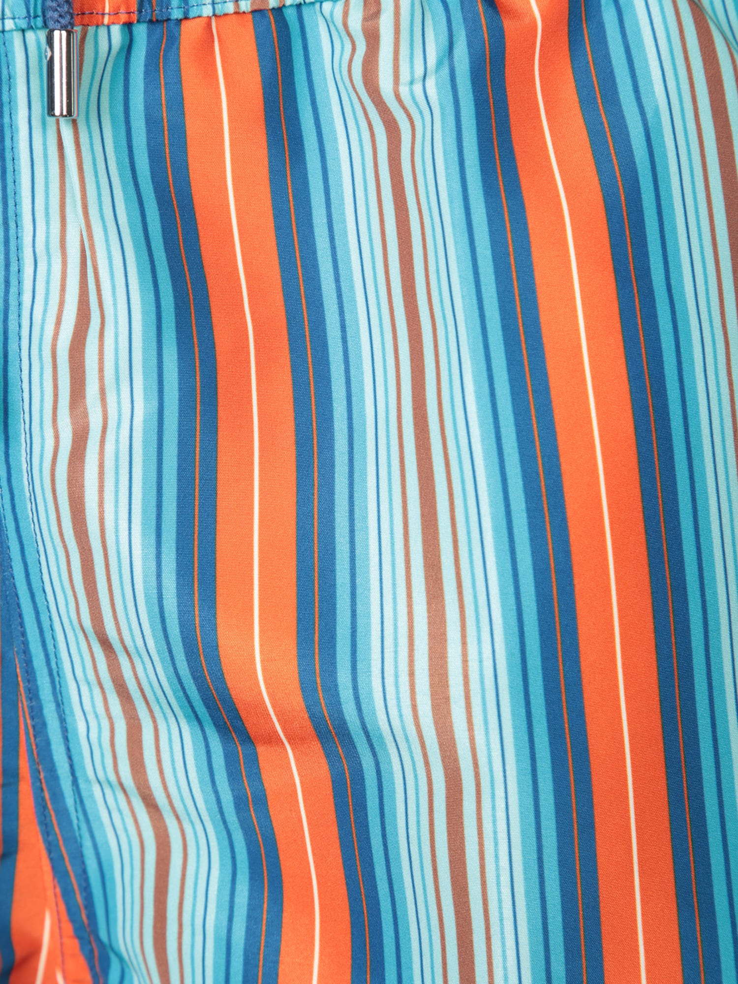 PAUL SMITH STRIPES ORGANGE/BLUE BOXER SWIM SHORTS