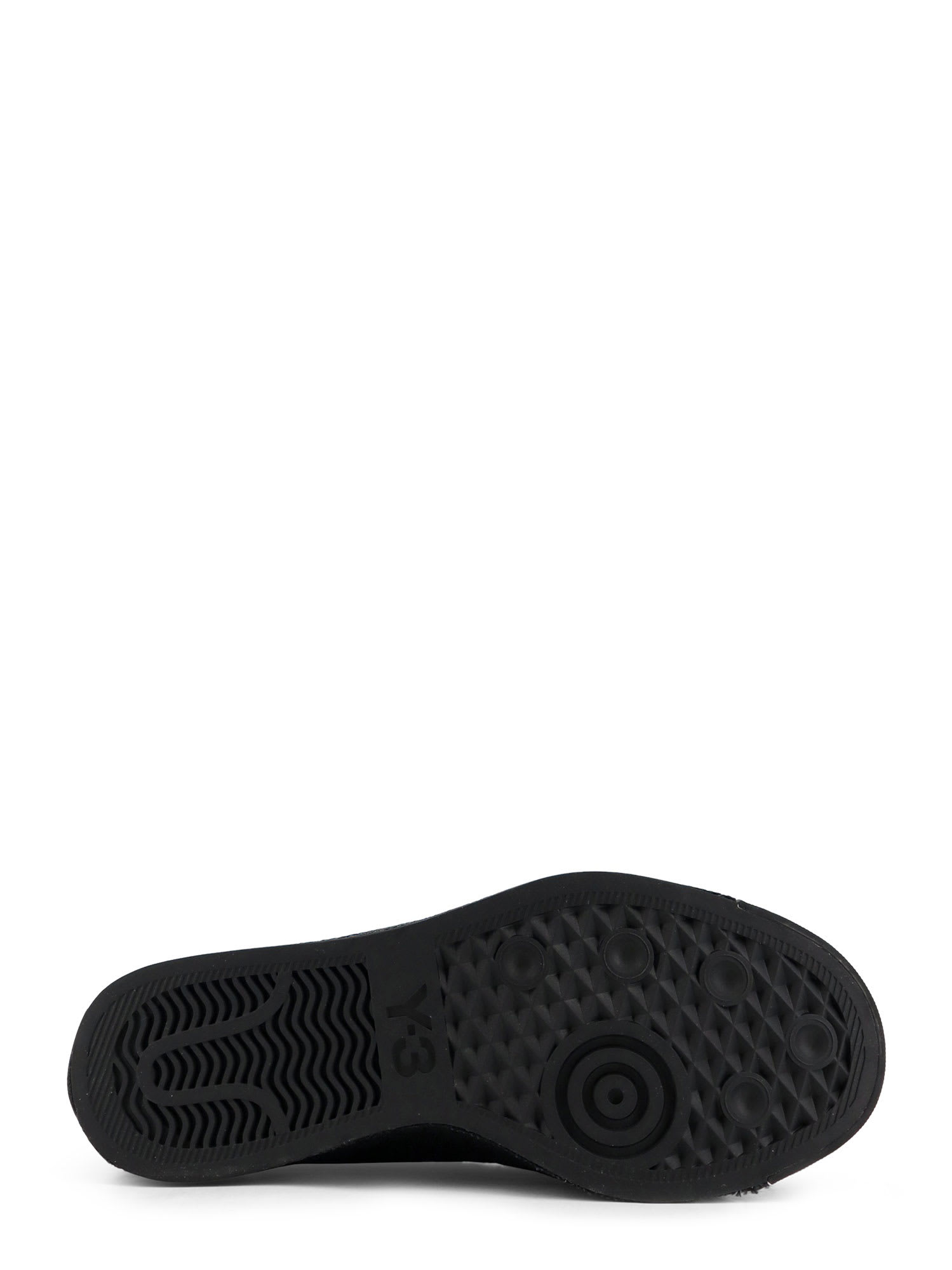 Y-3 Nizza Low Canvas Sneakers In Black