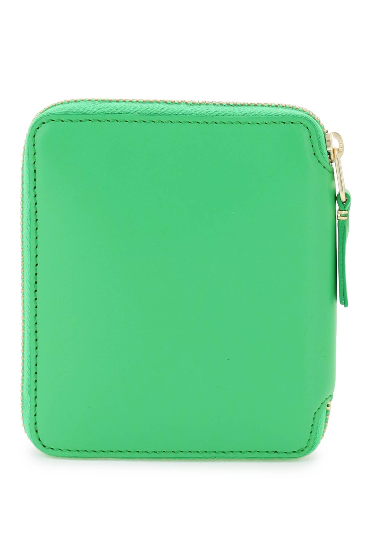 Comme Des Garçons Zip-around Wallet In Green