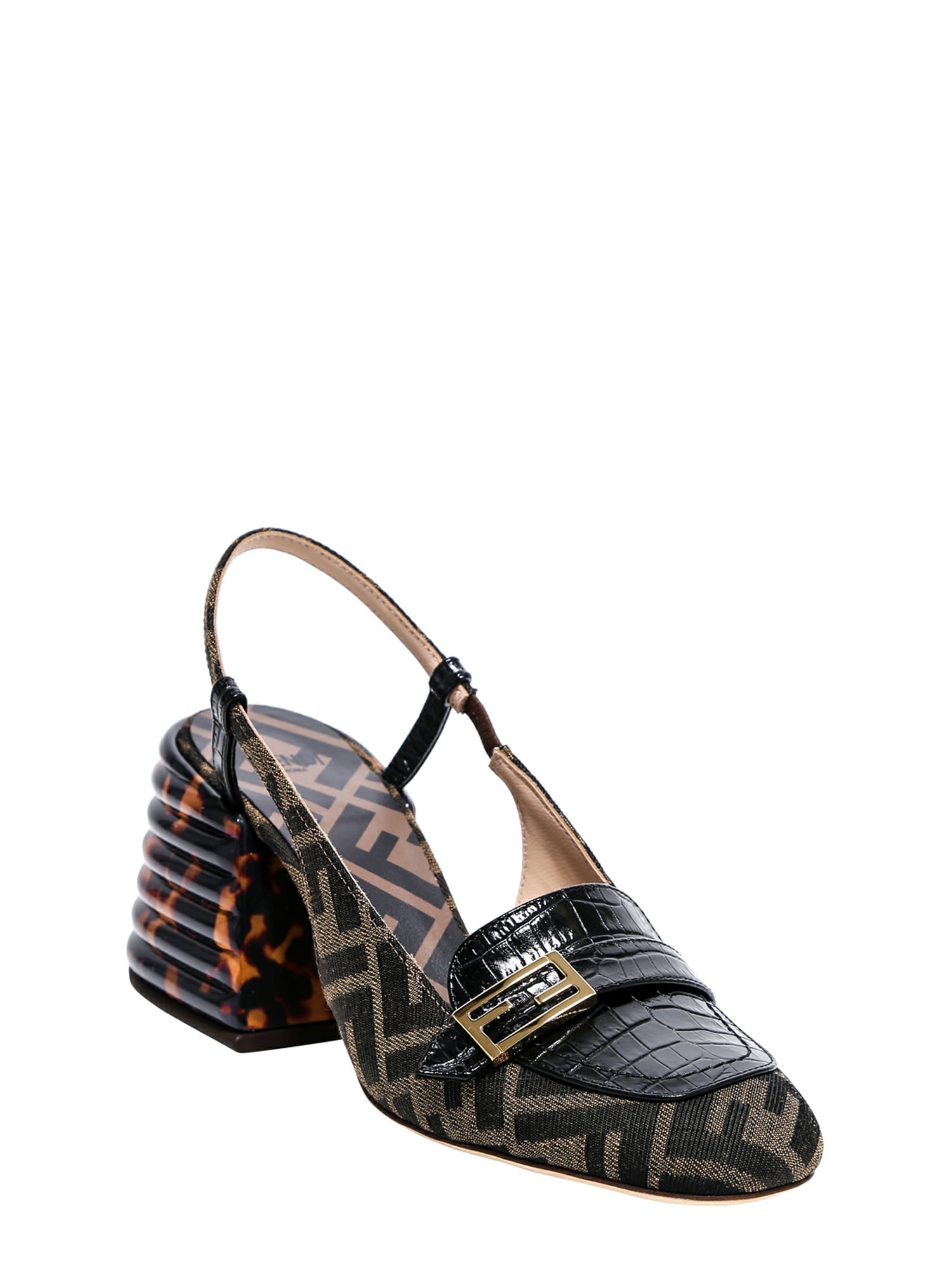 fendi slingback shoes