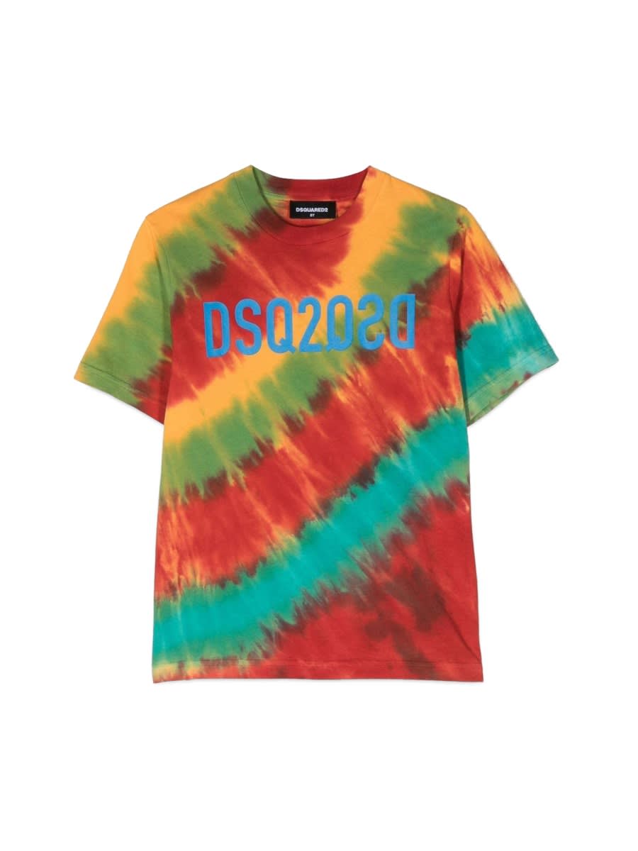 Dsquared2 Mc Logo T-shirt In Multicolour