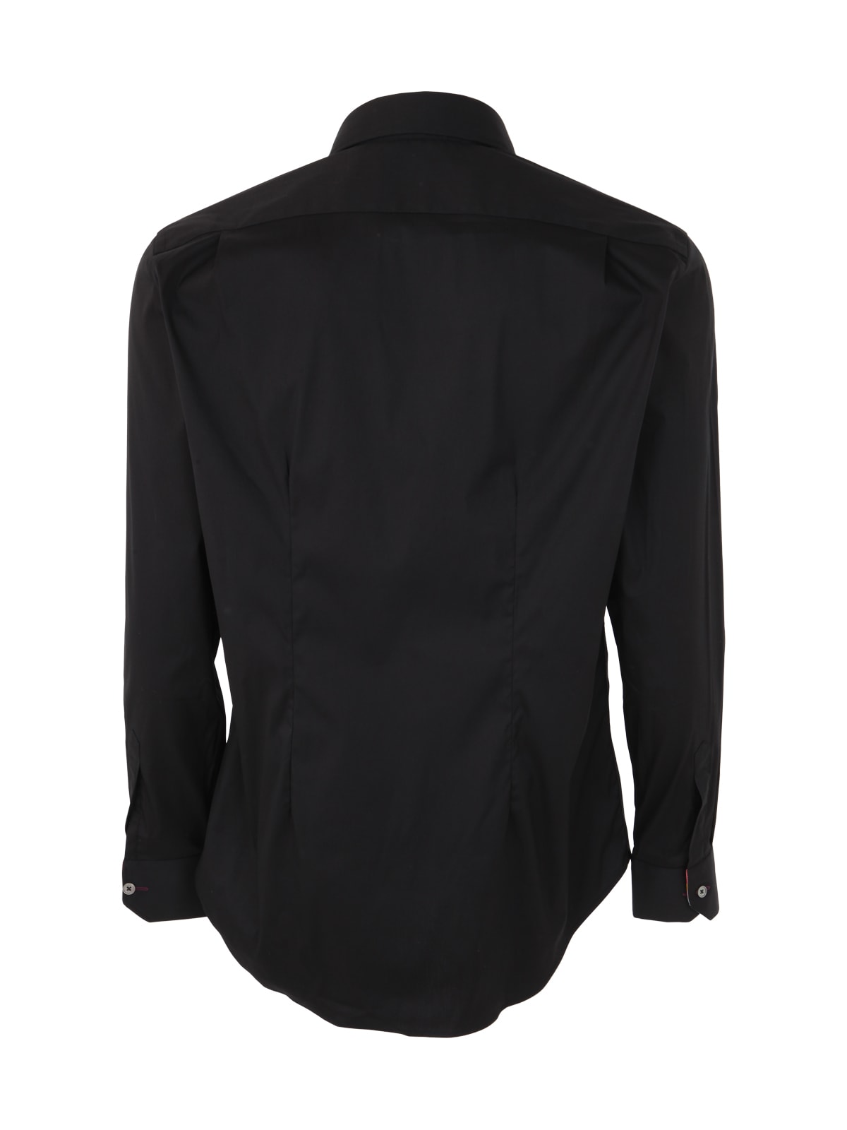 Shop Paul Smith Mens Tailored Fit Shirt In Black